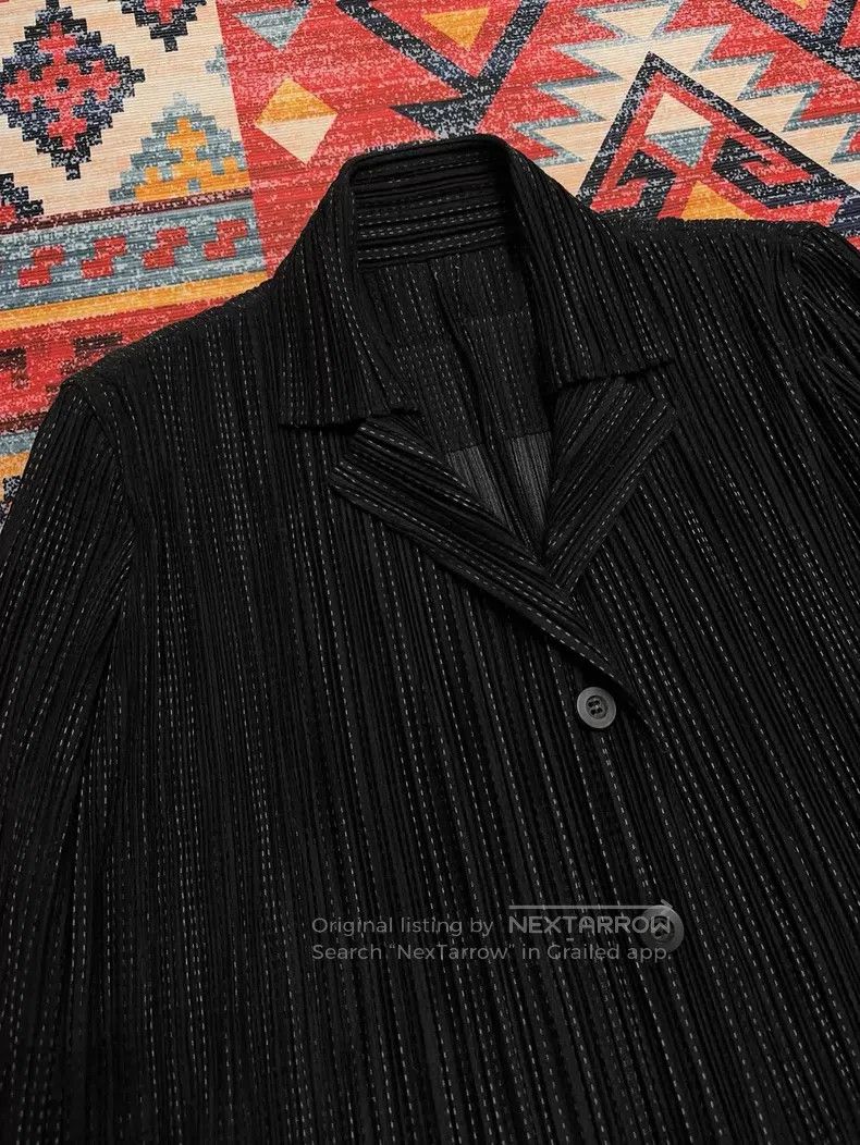 Issey Miyake Issey Miyake Black Coat Size XL / US 12-14 / IT 48-50 - 2 Thumbnail