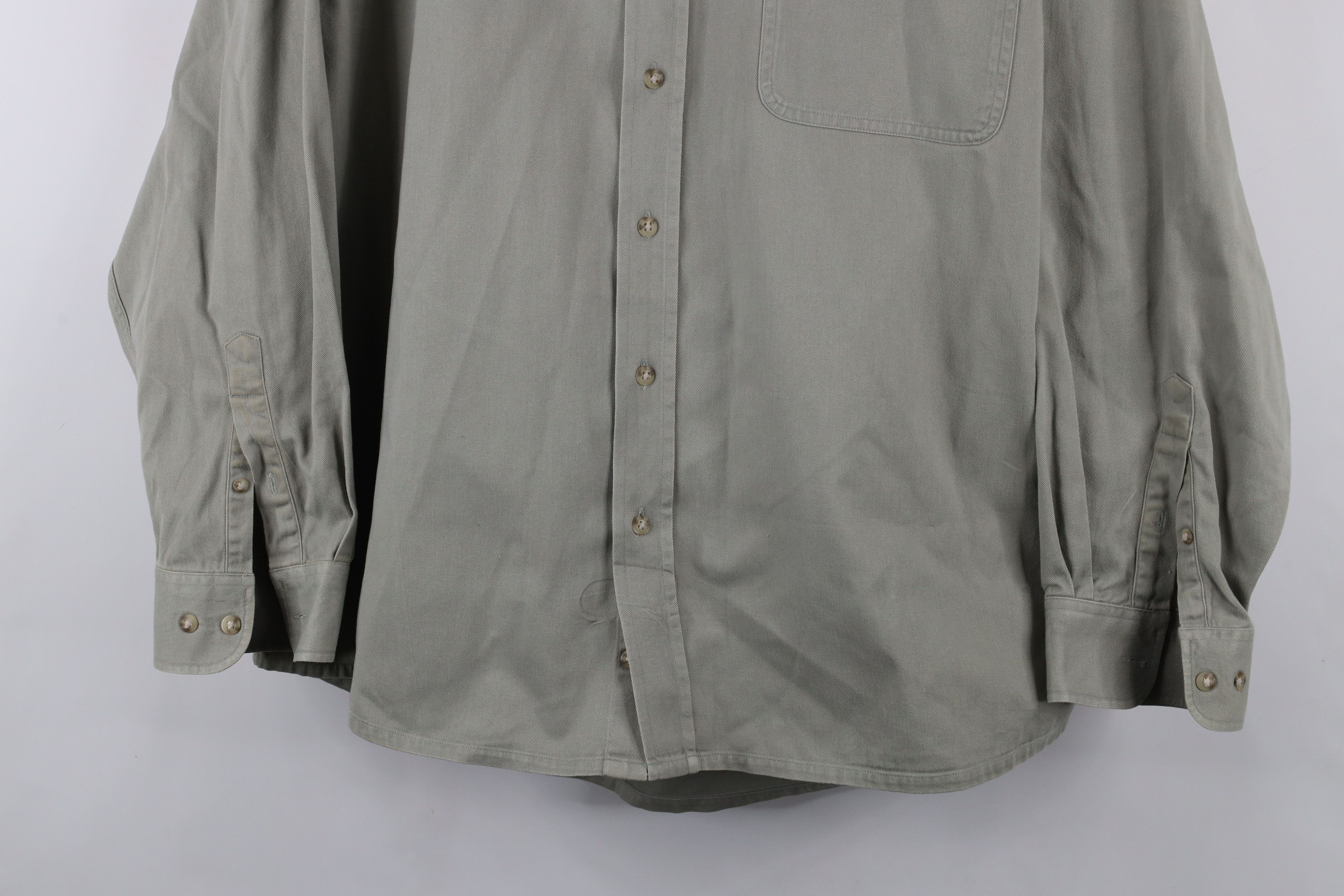 Vintage Vintage 90s Spell Out USA Hockey Collared Button Down Shirt Size US L / EU 52-54 / 3 - 3 Thumbnail