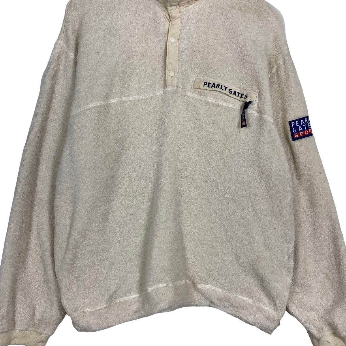 Japanese Brand JAPANASE PEARLY GATES HALFZIP FLEECE Size US M / EU 48-50 / 2 - 4 Thumbnail