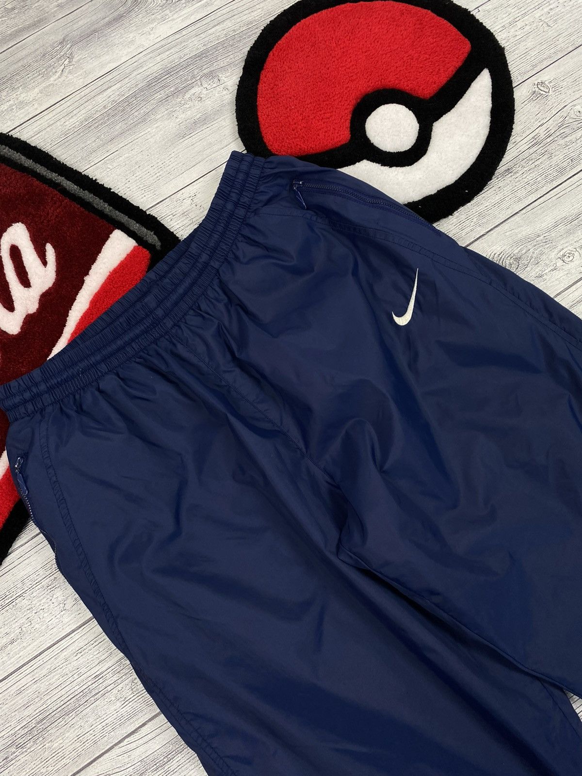 Nike Vintage 90s Nike Nylon Sweatpants Y2K Size L Size US 34 / EU 50 - 5 Thumbnail