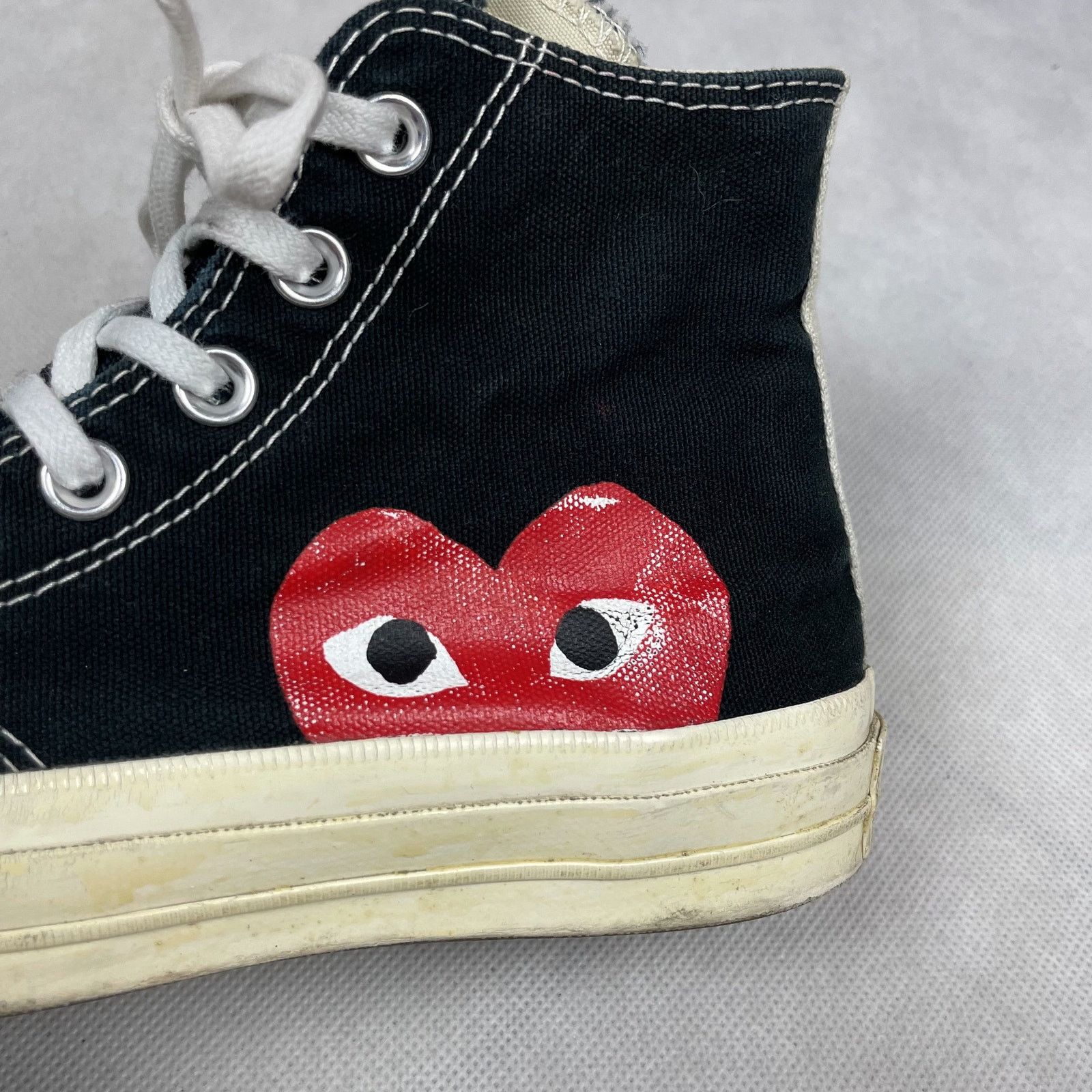 Comme des Garcons × Converse Converse x Comme des Garçons Play Chuck 70 150204C Men Shoes Size US 5 / EU 37 - 7 Thumbnail