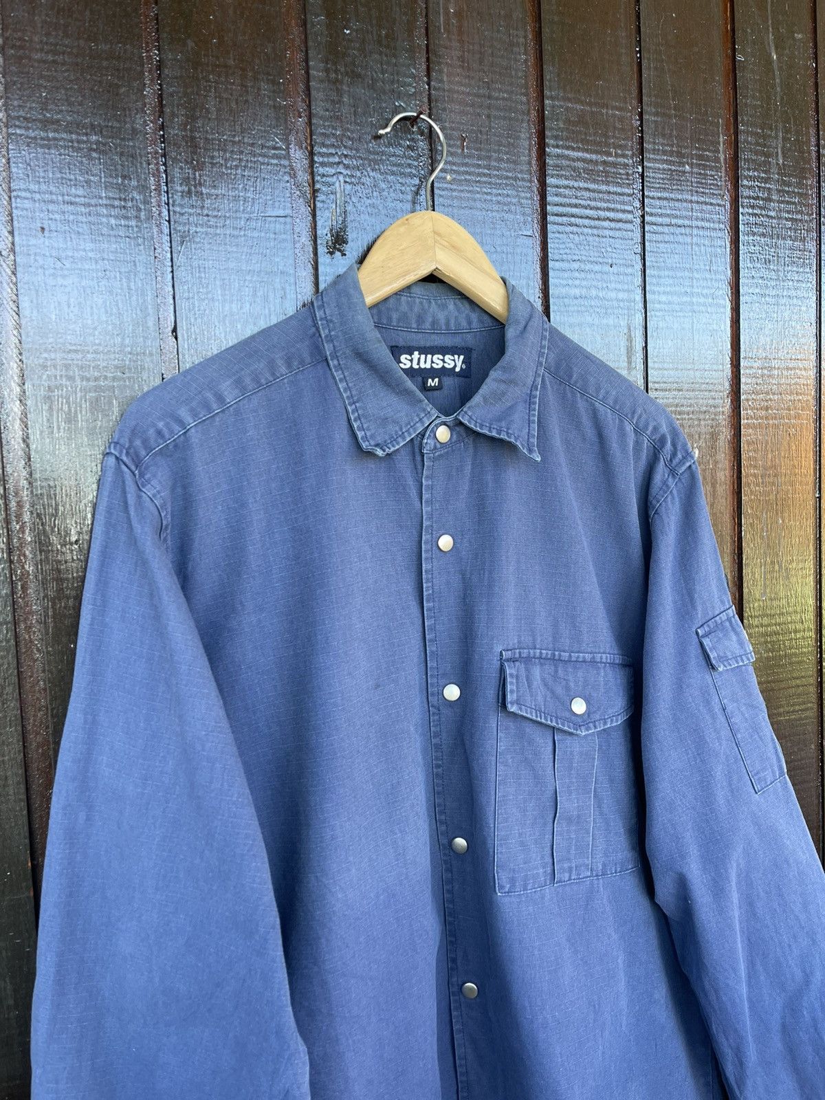 Stussy Vintage 80s 90s Stussy shirt button ups Size US M / EU 48-50 / 2 - 6 Thumbnail