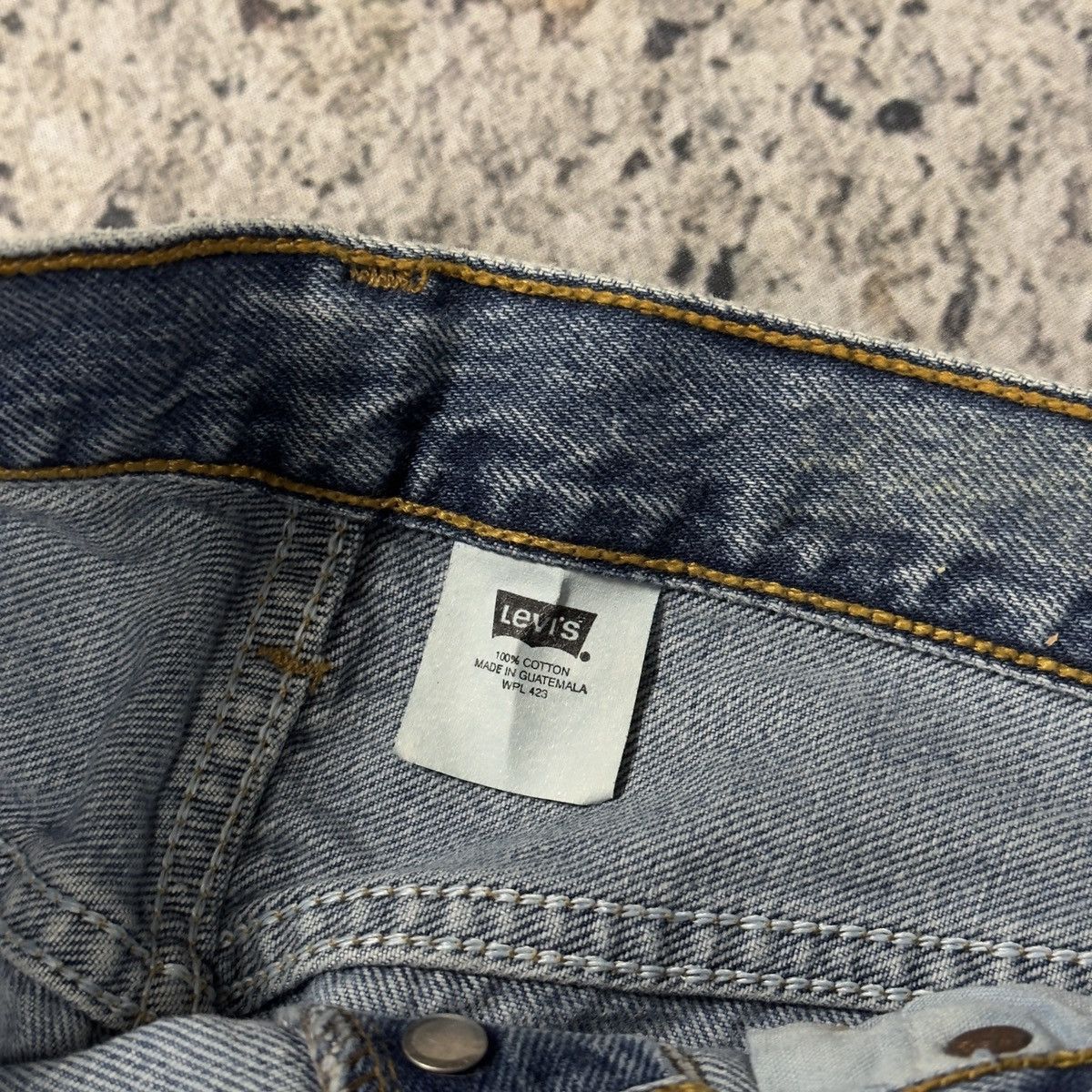 Levi's Vintage Levi’s 501 Straight Denim Jeans Size US 31 - 3 Thumbnail