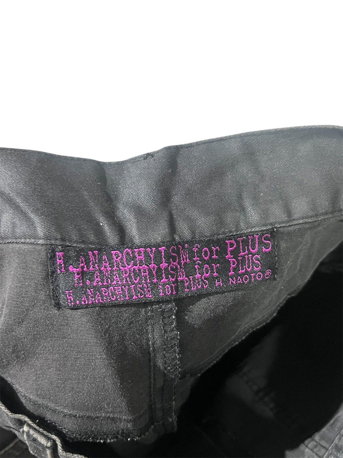 Other H. Naoto Anarchyism Crust Patchwork Waxed Bondage Pants