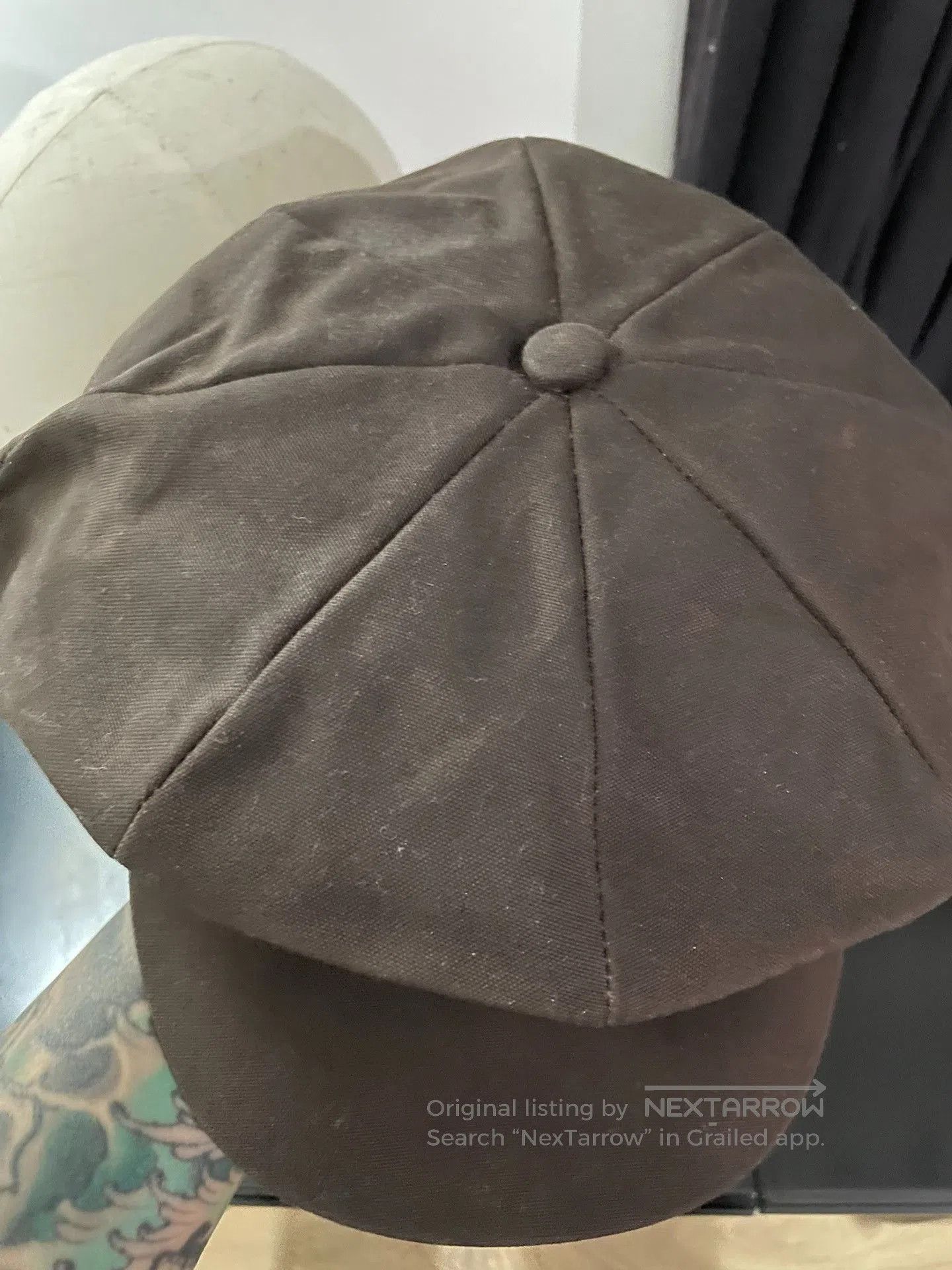 At Last & Co AT LAST & CO Waxed Newsboy Cap. Size ONE SIZE - 7 Thumbnail