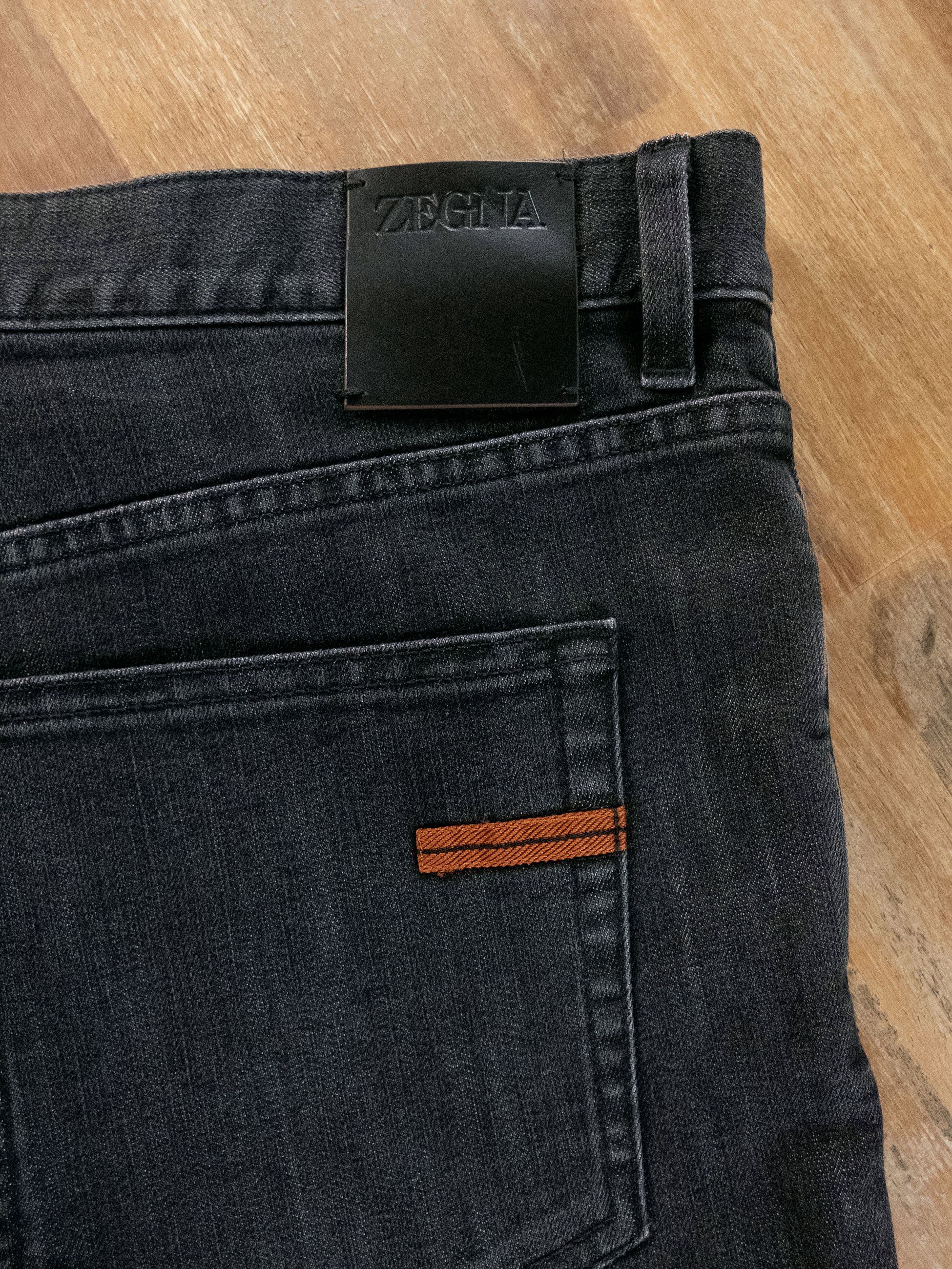 Ermenegildo Zegna ZEGNA City dark gray slim fit stretch jeans Size 38 Size US 38 / EU 54 - 14 Thumbnail