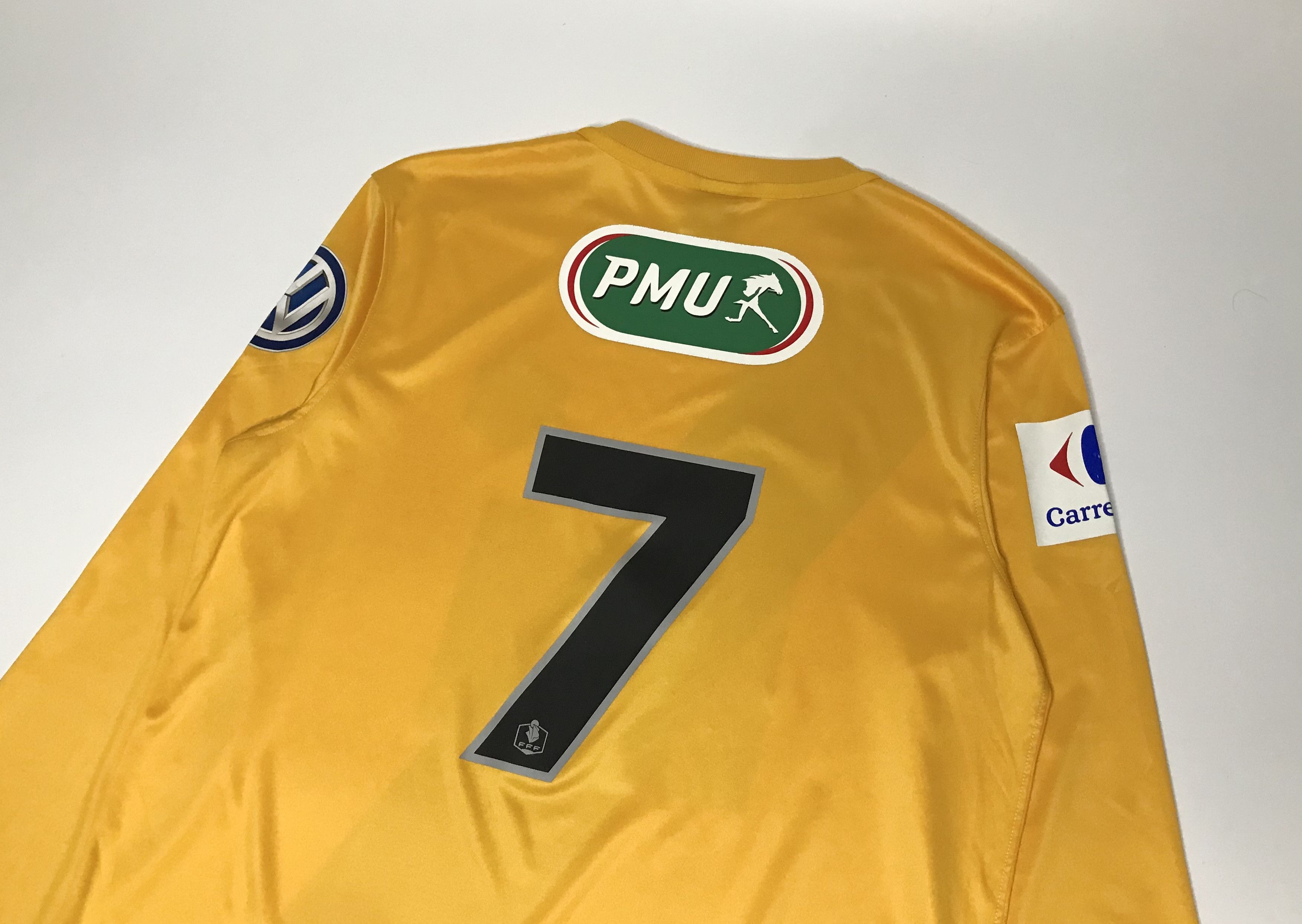 Nike Nike Coupe de France 2010 #7 PMU Football Long Sleeve Jersey Size US M / EU 48-50 / 2 - 6 Thumbnail
