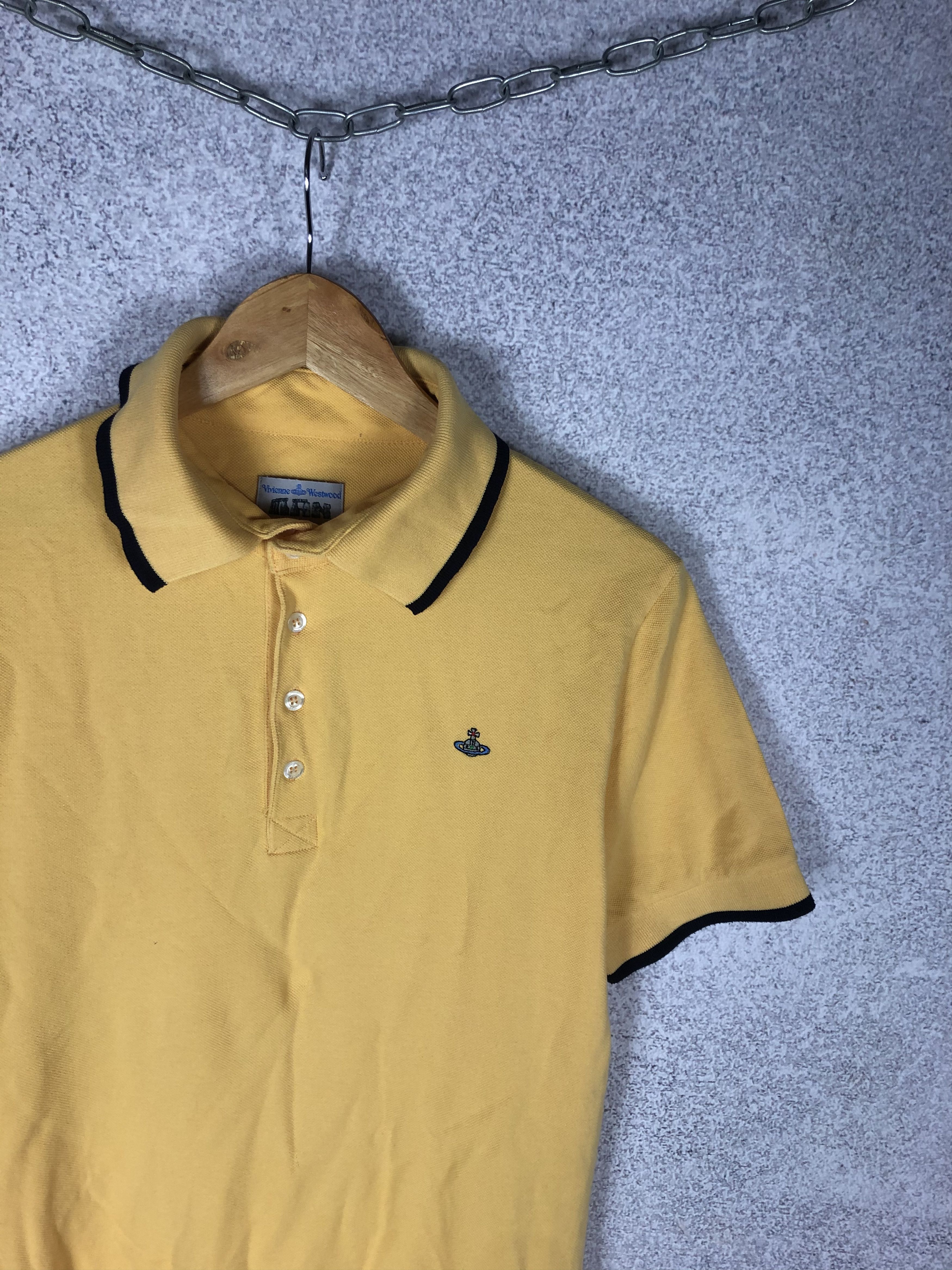 Vivienne Westwood Vintage Vivienne Westwood Man Logo Polo Shirt Size US M / EU 48-50 / 2 - 2 Thumbnail