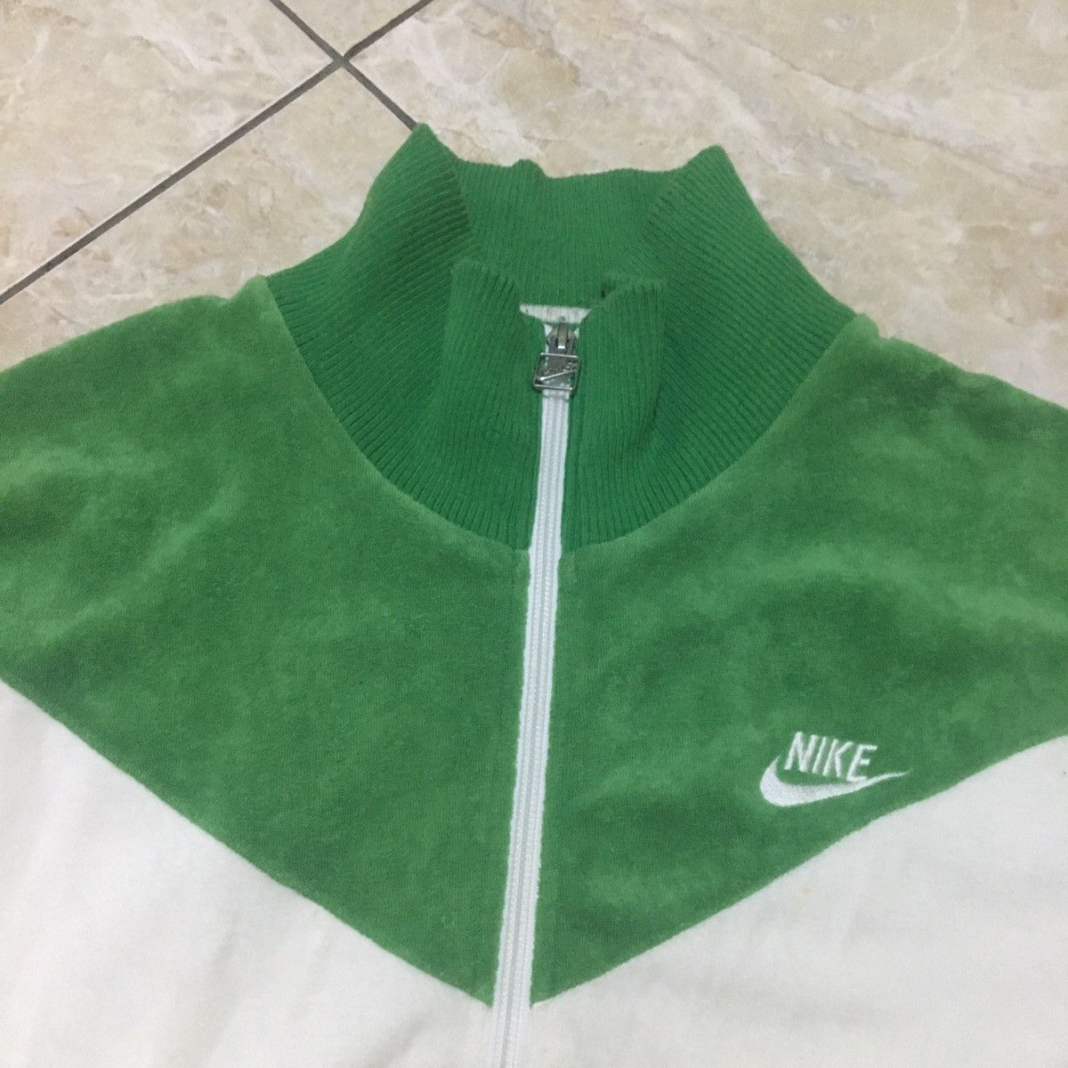 Nike × Vintage Nike velvet two tones tracktop Size US XXL / EU 58 / 5 - 2 Thumbnail