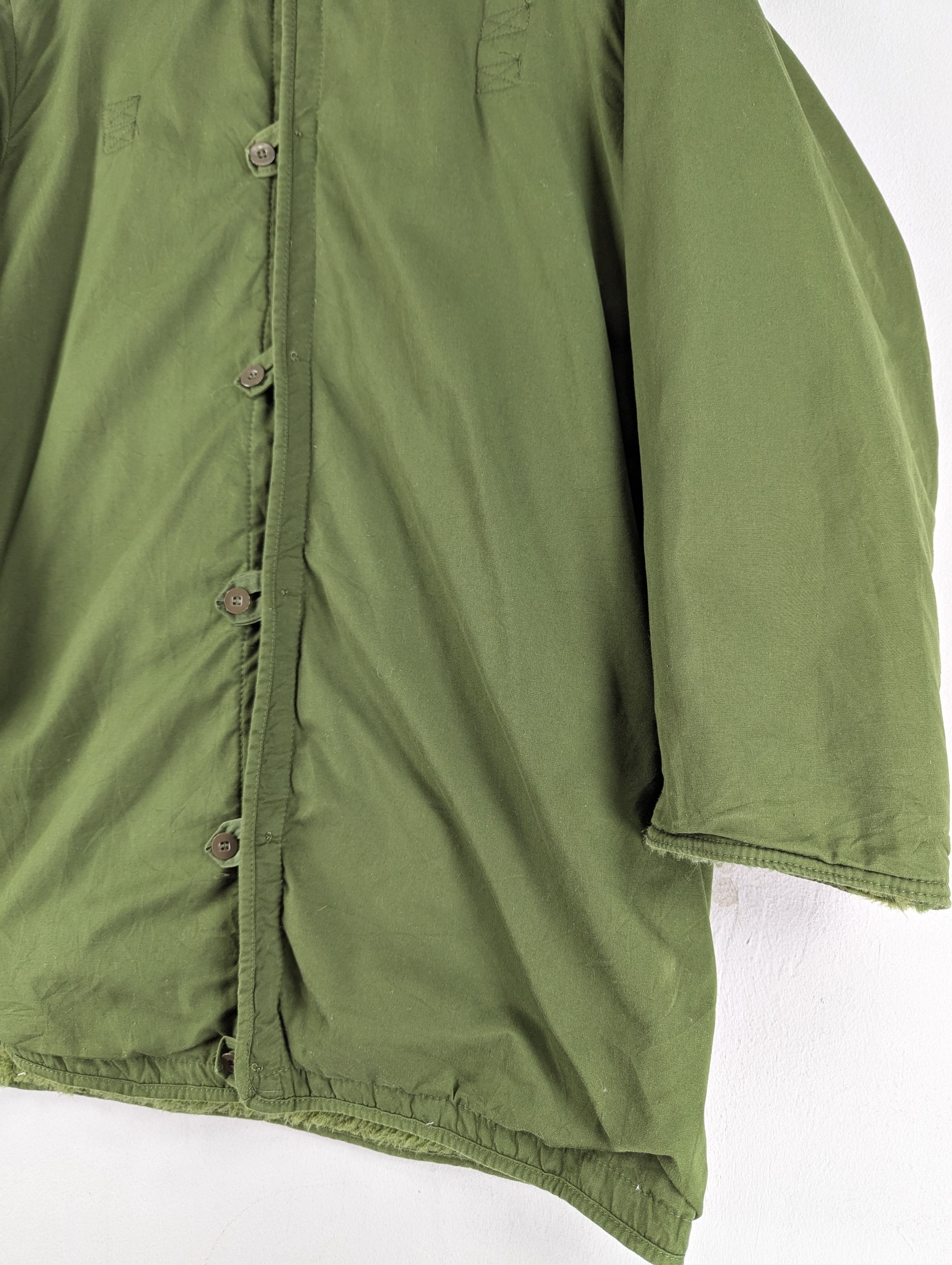 Vintage 60-70s Sweedish Army M59 Boa Liner Military Jacket