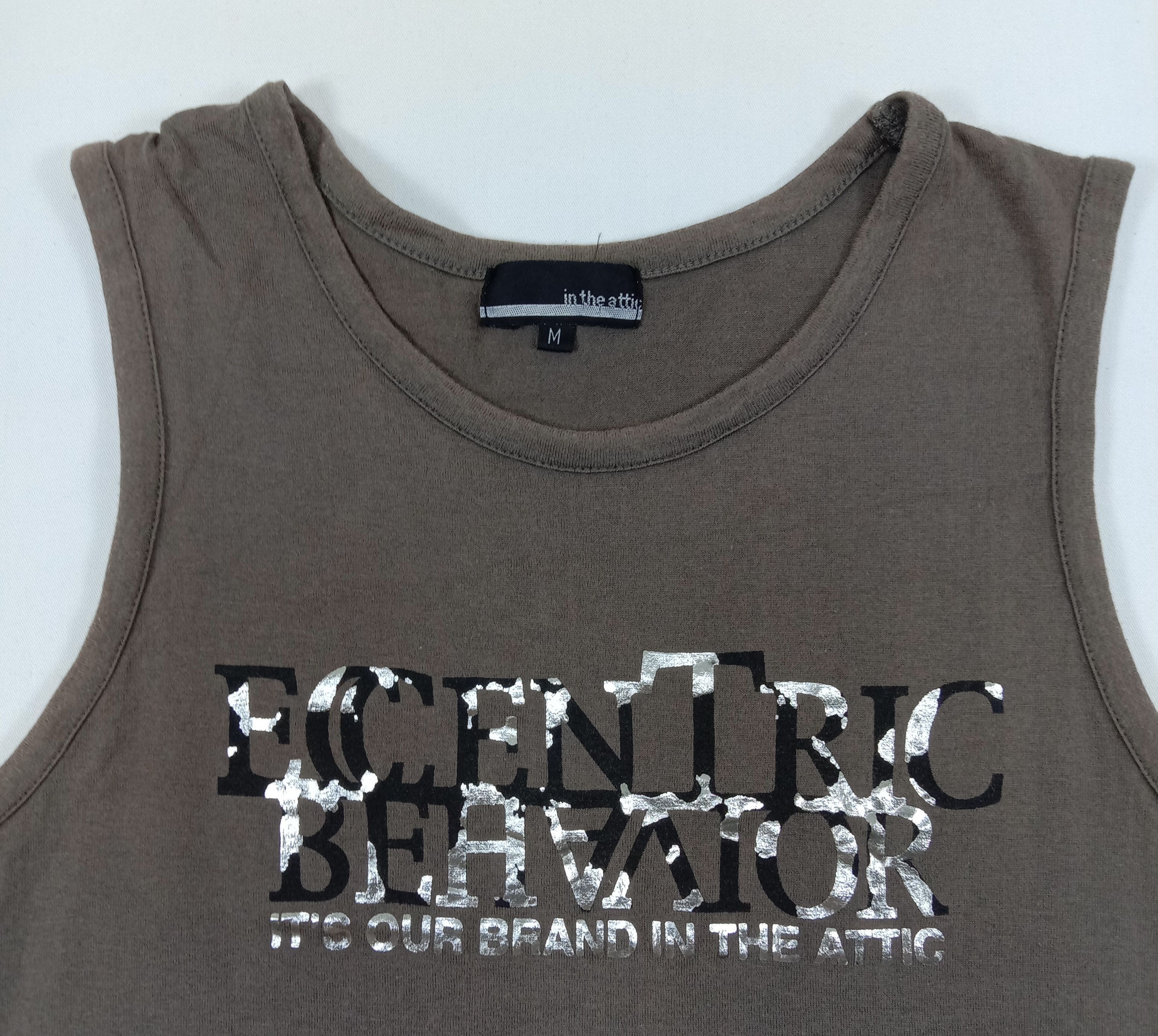 In The Attic Vintage In The Attic "Eccentric Behavior" Tank Top Size US M / EU 48-50 / 2 - 3 Thumbnail