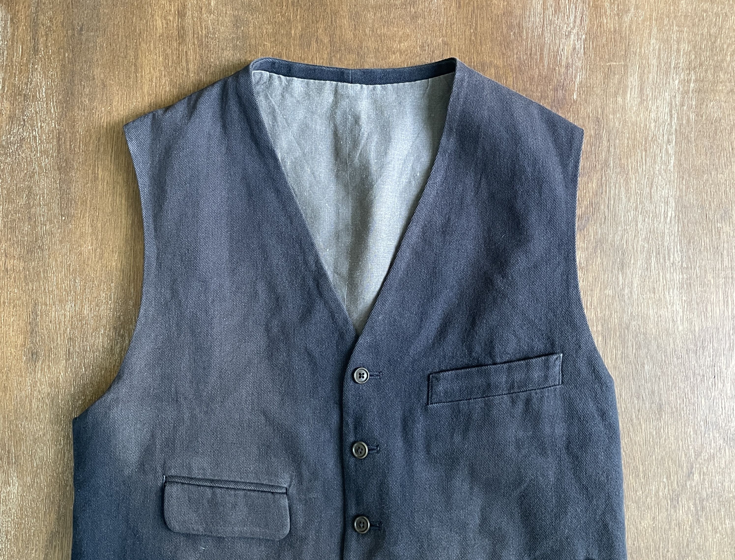 Y's for Men Y's for men Yohji Yamamoto Mainline Vest Size US XXS / EU 40 - 2 Thumbnail
