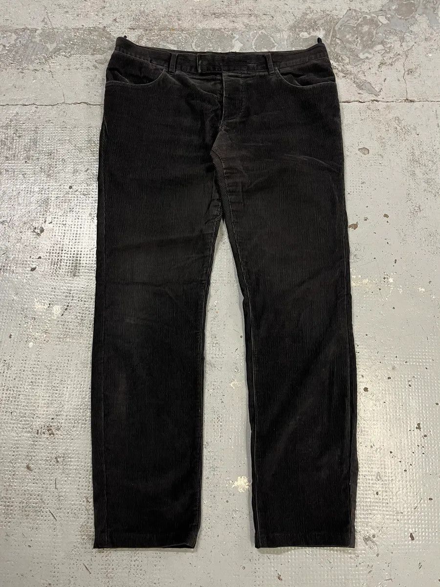 Prada 2000s Prada Black Corduroy Pants Size US 34 / EU 50 - 1 Thumbnail