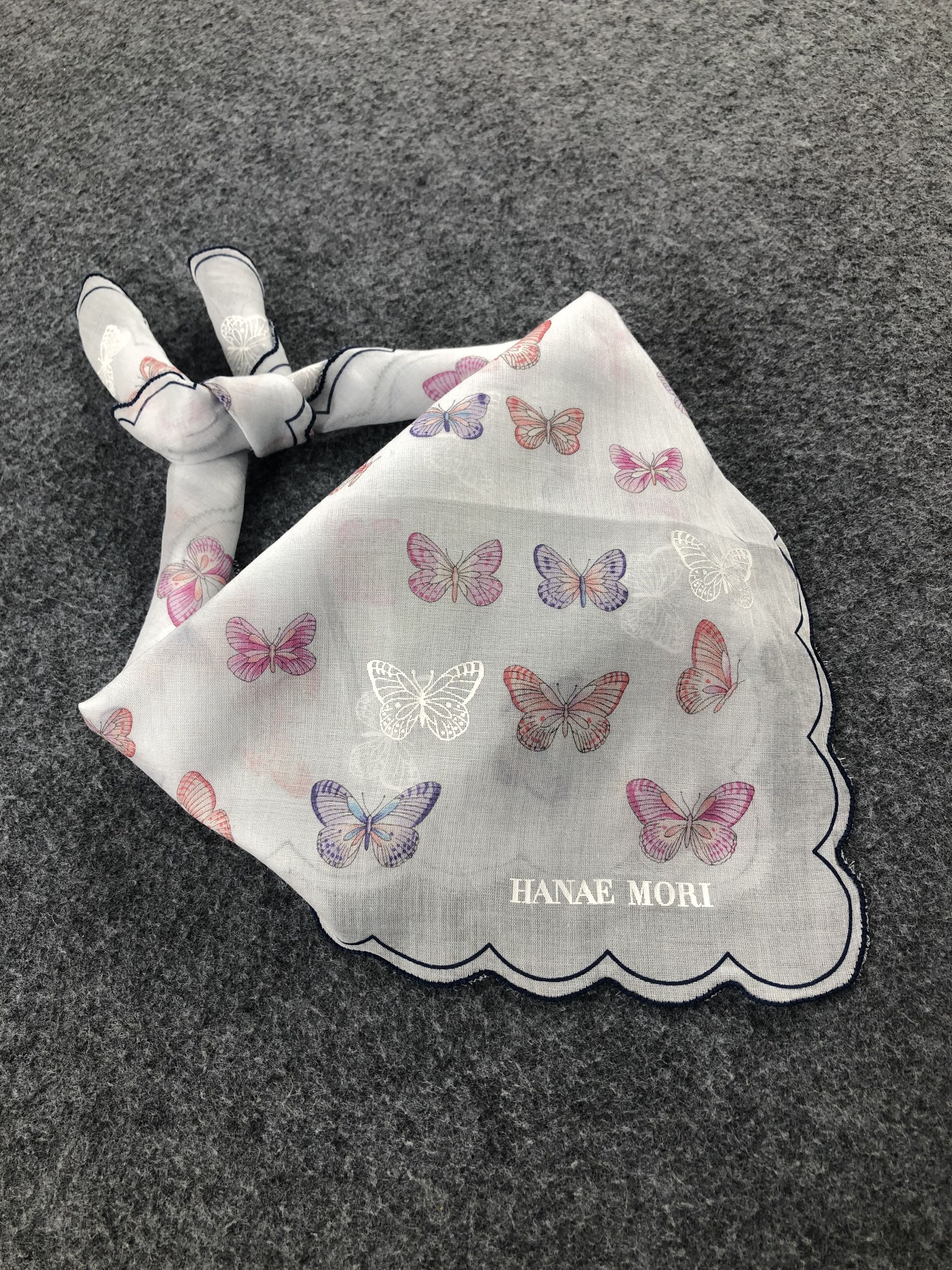 Hanae Mori × Japanese Brand × Vintage Hanae Mori Handkerchief / Bandana / Neckerchief Size ONE SIZE - 2 Thumbnail