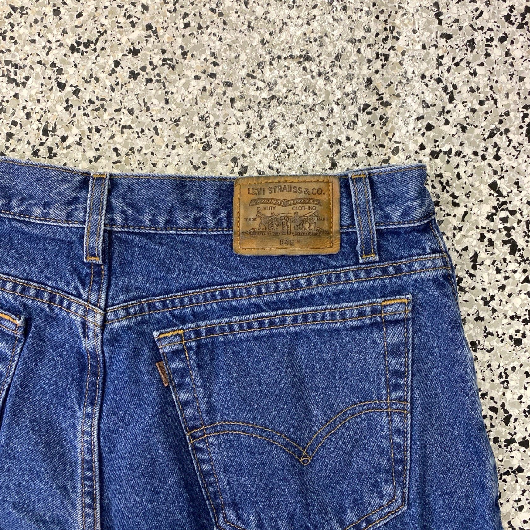 Levi's VINTAGE Levi's 545 Jeans Loose Fit Straight Leg 100% Cotton Denim Men 34x34 Blue Size US 34 / EU 50 - 5 Thumbnail