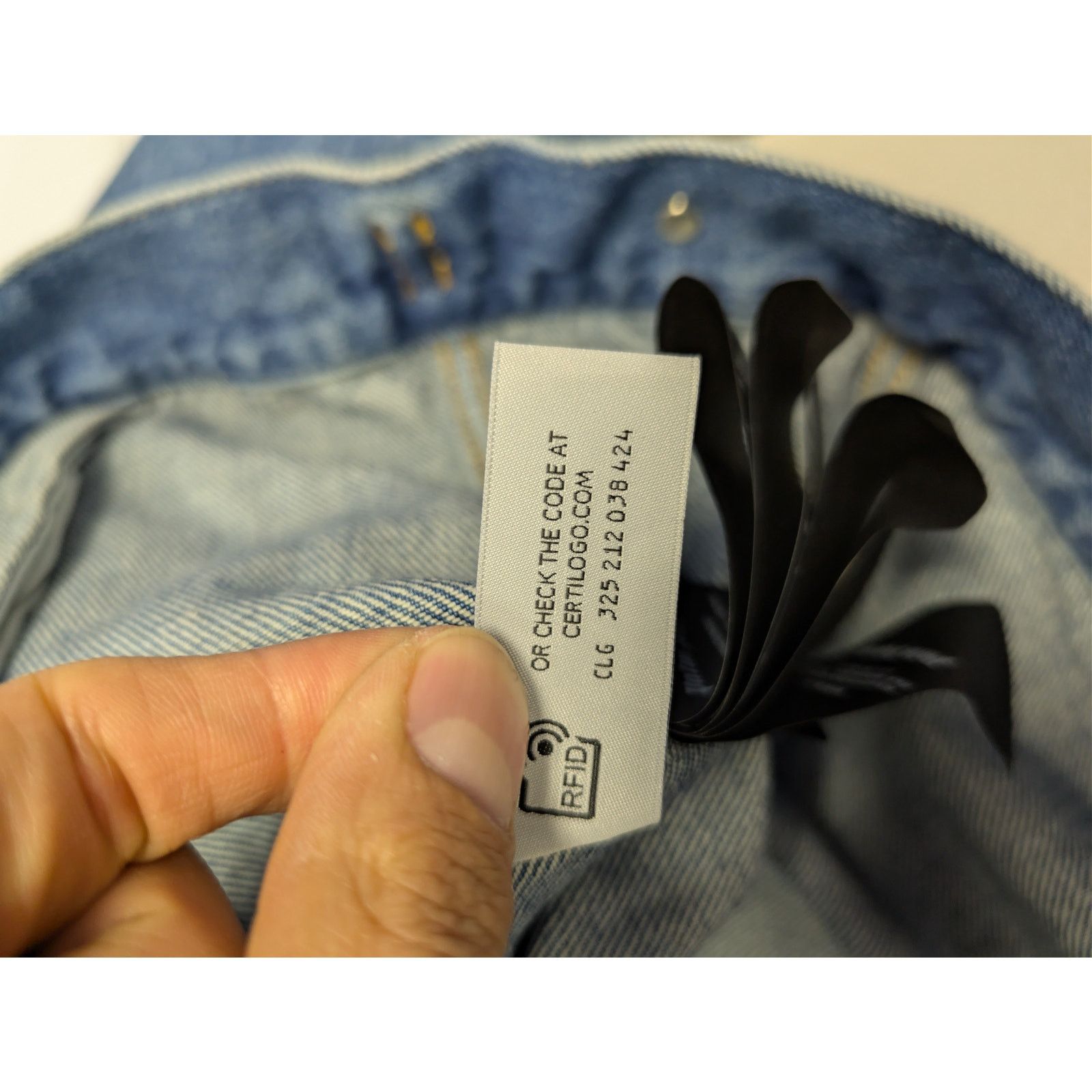 Palm Angels o1rshd1 Bear in Mind Denim Jacket in Blue / Brown Size US XXL / EU 58 / 5 - 21 Thumbnail