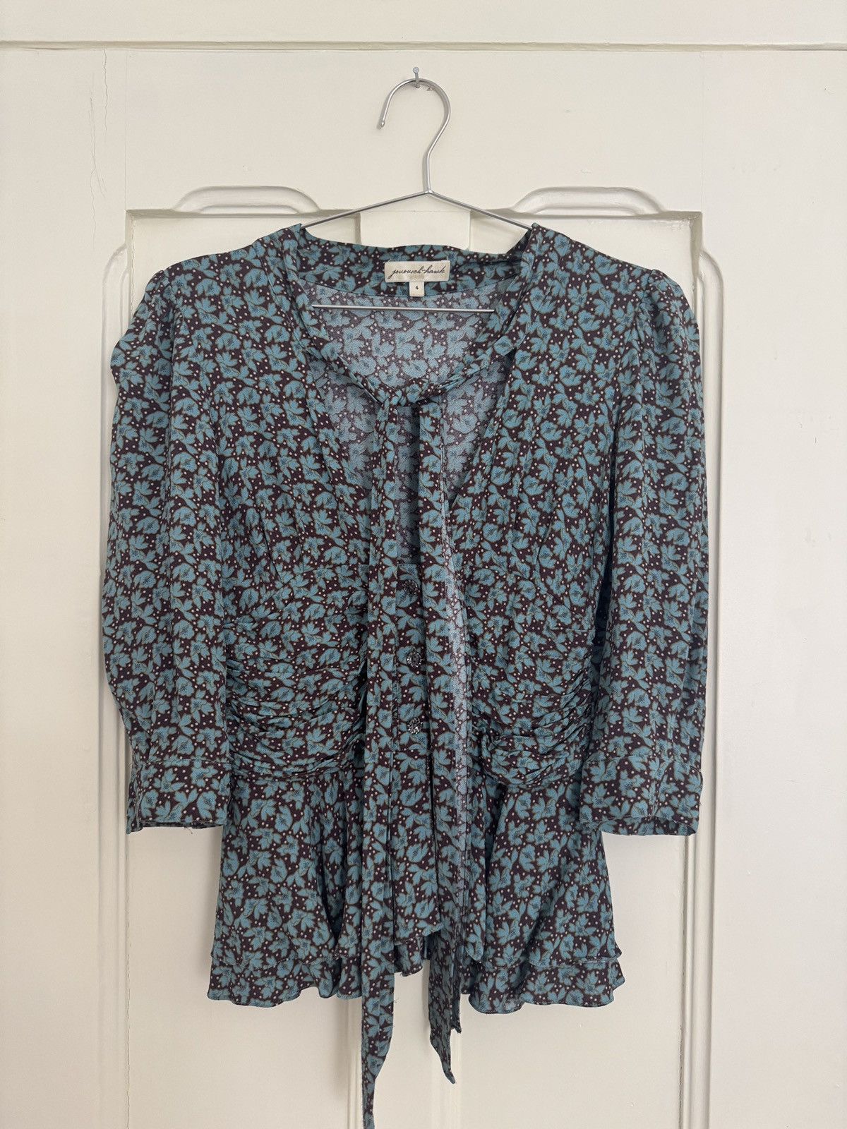 Vintage Vintage Jovovich Hawk blouse Size S / US 4 / IT 40 - 1 Thumbnail