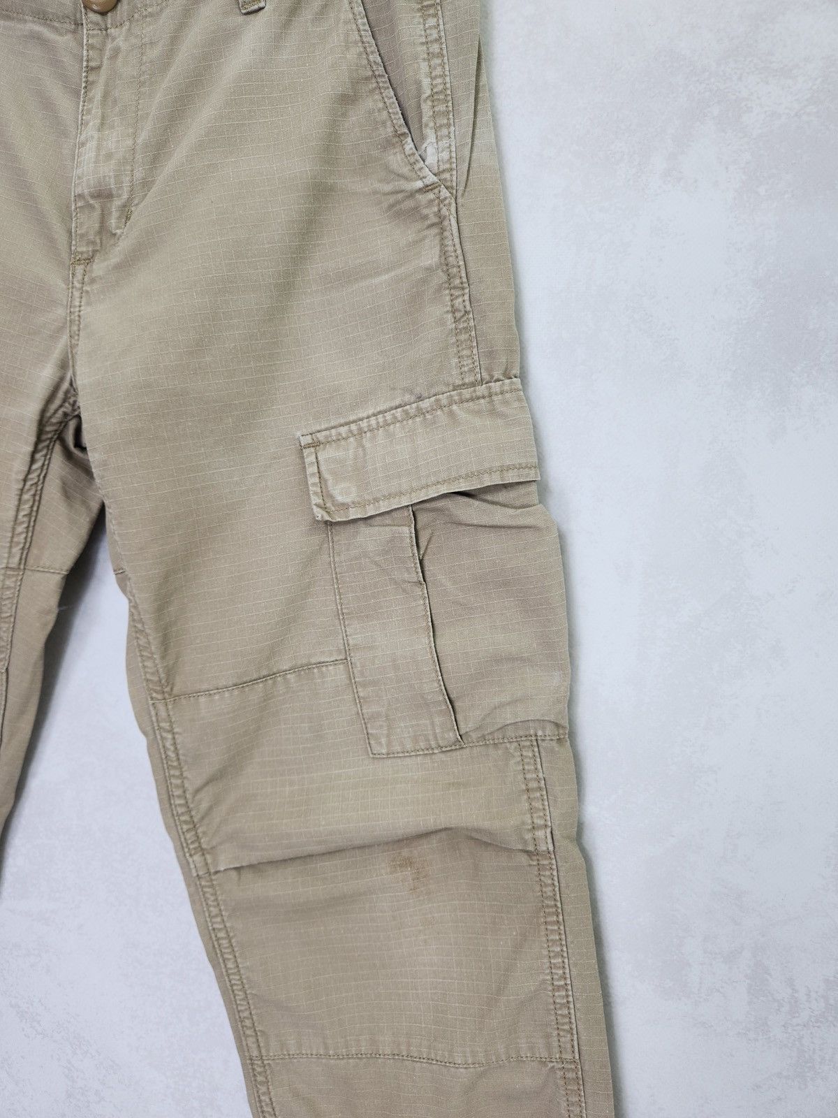 Carhartt × Carhartt Wip × Vintage Vintage 90s Carhartt Cargo Aviation Pants 29x32 Size US 29 - 6 Thumbnail