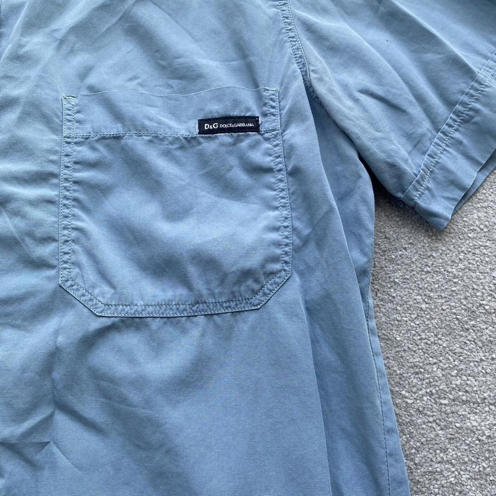 Dolce & Gabbana Dolce & Gabbana D&G Vintage Short Sleeve Button Up Shirt Size US M / EU 48-50 / 2 - 3 Thumbnail