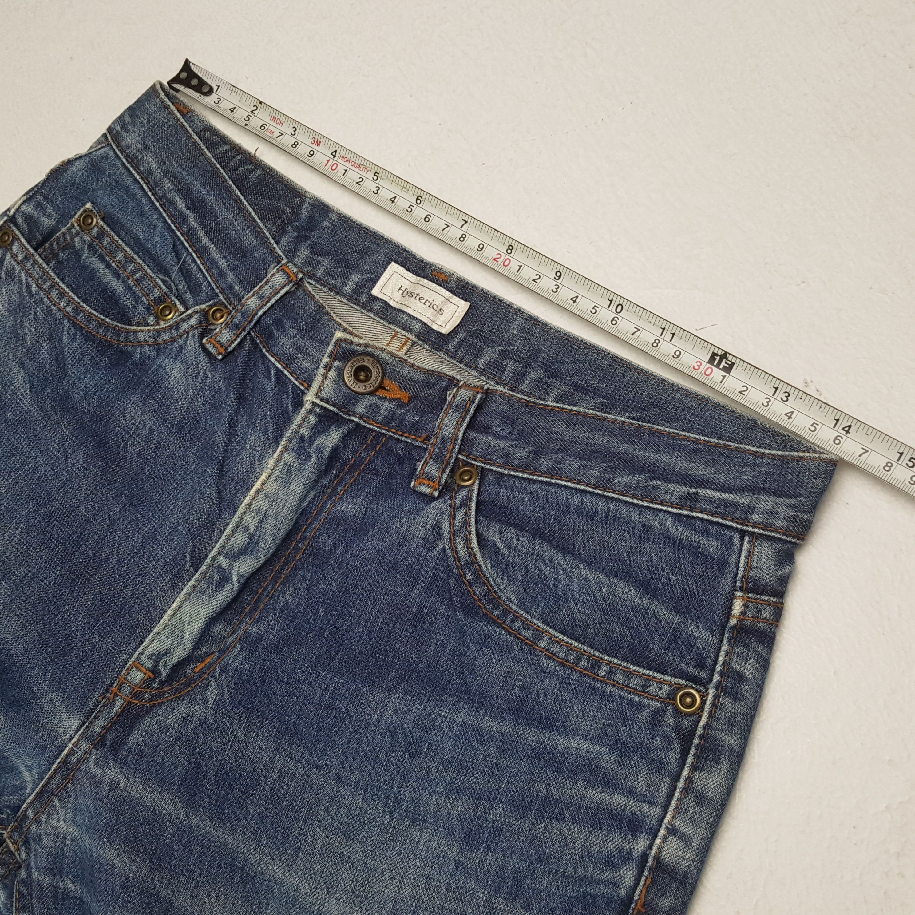 Hysteric Glamour × Japanese Brand × Vintage HYSTERIC GLAMOUR Japanese Brand Custom Art Jeans Size US 28 / EU 44 - 7 Thumbnail
