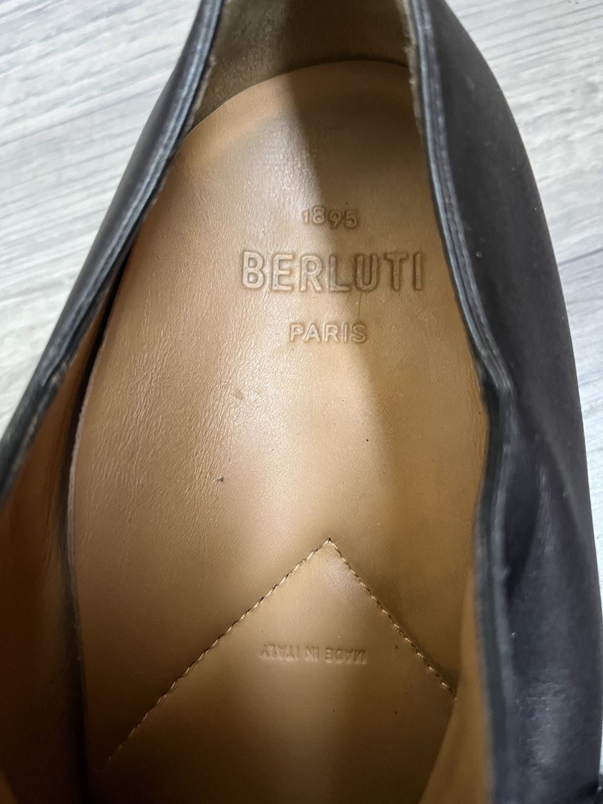 Berluti Berluti patina alesandro black leather oxford shoes uk 8 Size US 9 / EU 42 - 11 Thumbnail