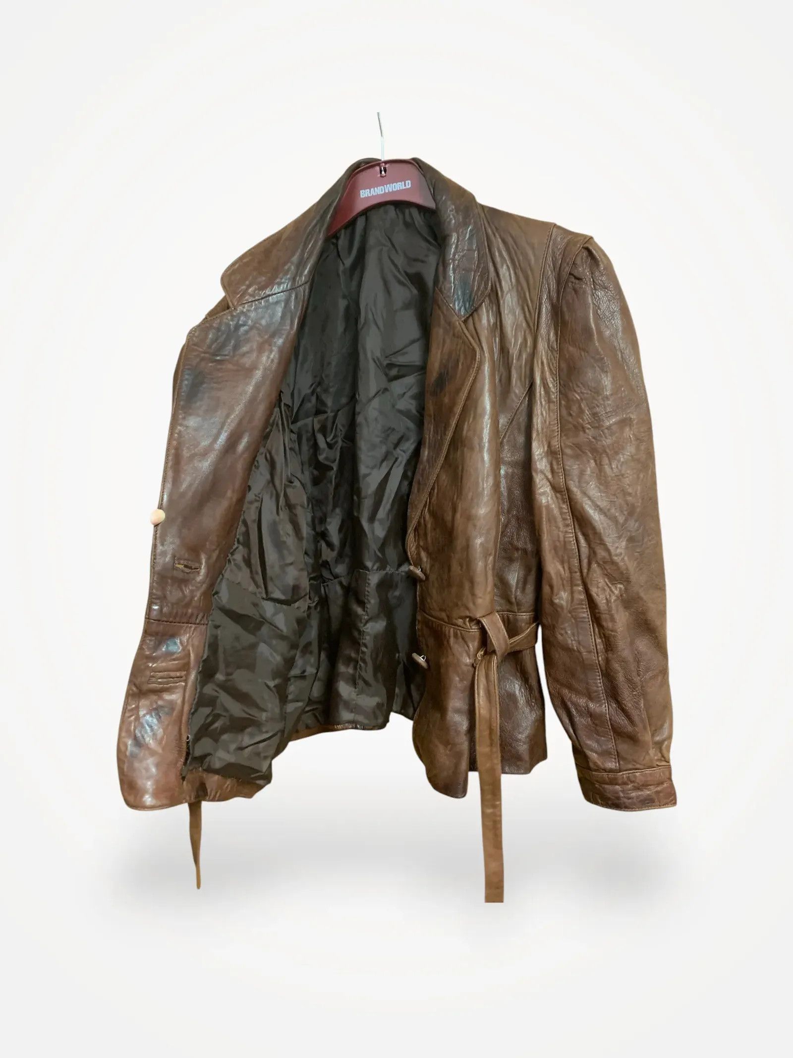 Vintage Vintage Leather Jacket Size XL / US 12-14 / IT 48-50 - 1 Thumbnail
