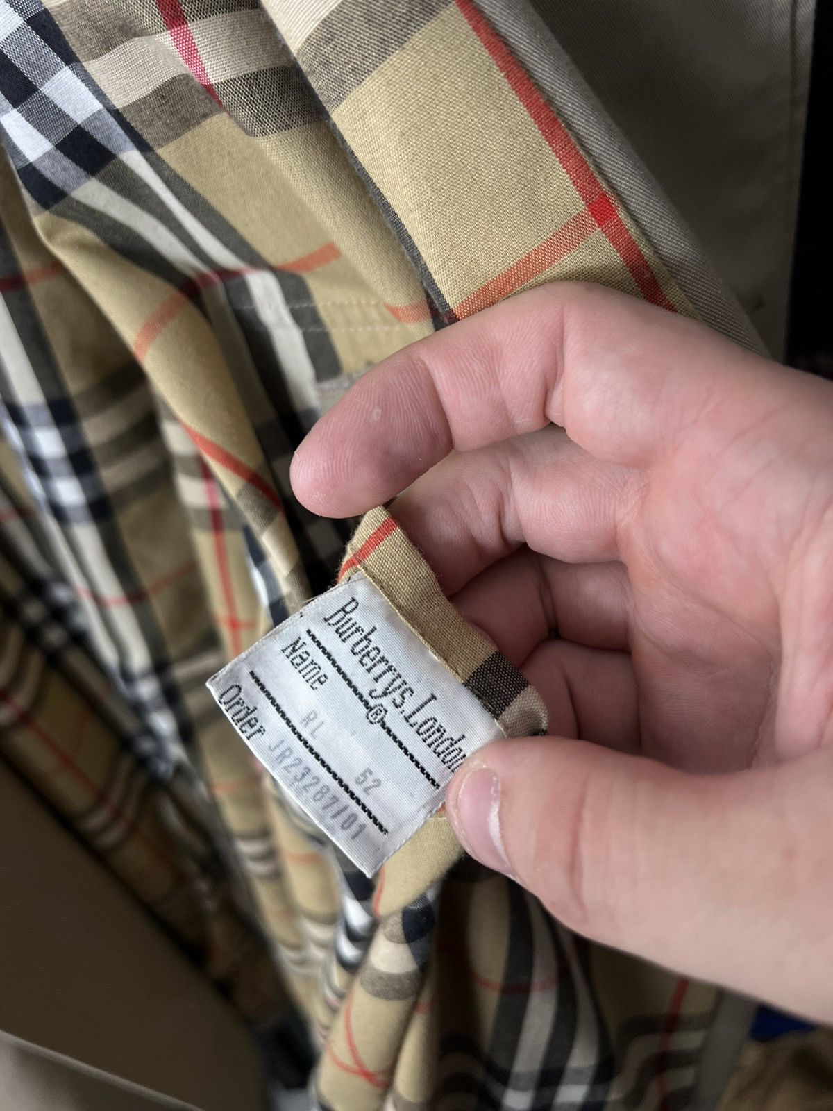 Burberry Burberrys Vintage Trench Coat Beige Nova Check L England Size L / US 10 / IT 46 - 11 Thumbnail