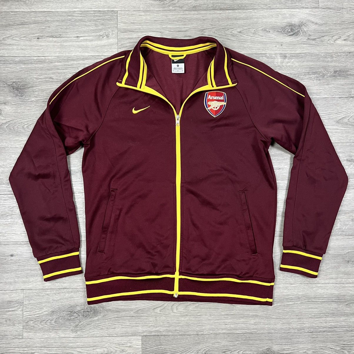 Nike Vintage Nike Arsenal 05/06 Highbury Training Track Jacket Size US M / EU 48-50 / 2 - 2 Thumbnail