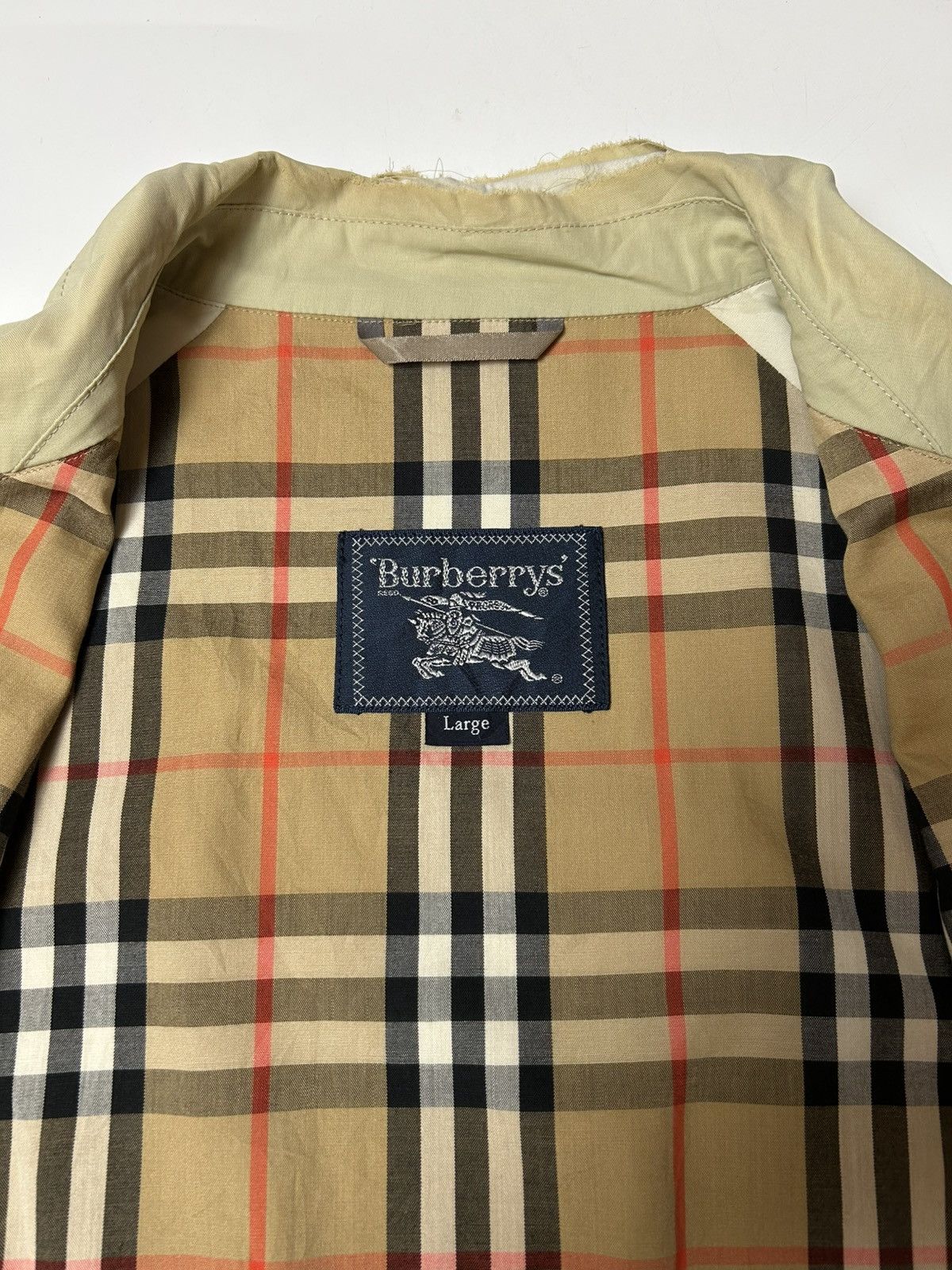 Burberry × Burberry Prorsum × Designer BURBERRY NOVA CHECK WORK JACKET Size US L / EU 52-54 / 3 - 8 Thumbnail
