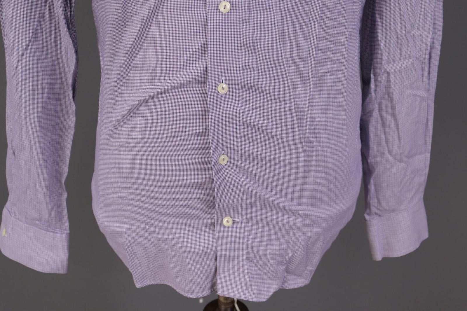 Eton Eton Contemporary Purple Luxury Shirt Size 38 / 15 Size US M / EU 48-50 / 2 - 3 Thumbnail