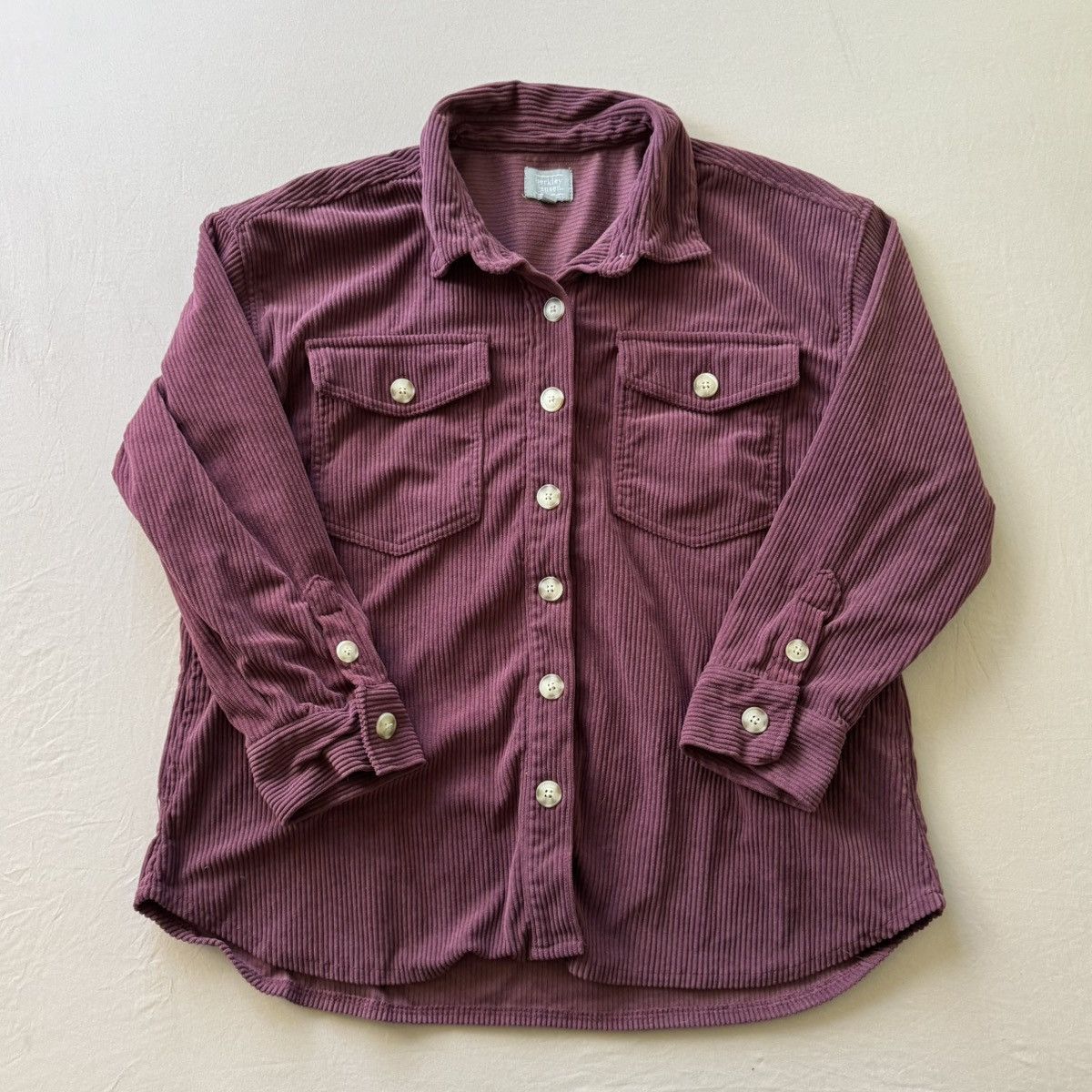 Other Berkley Jensen Corduroy Shirt Jacket Size XXL / US 16-18 / IT 52-54 - 1 Thumbnail