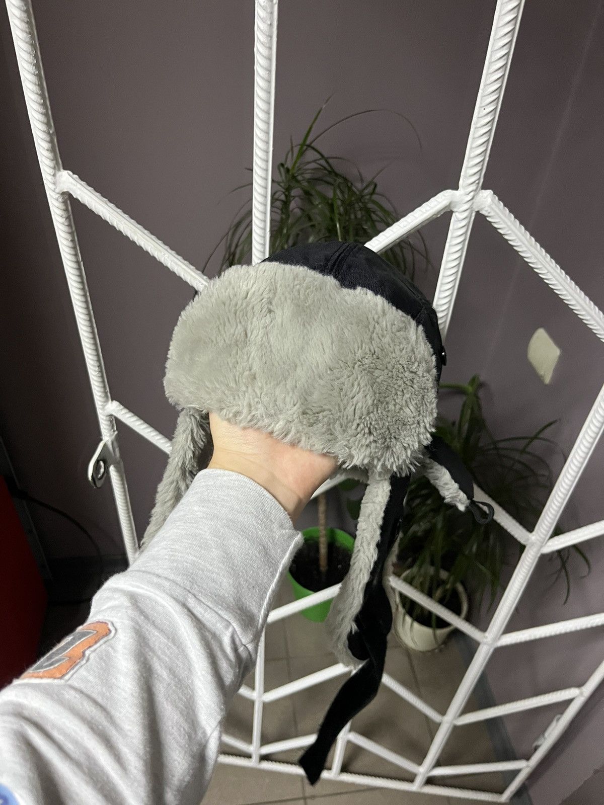 Japanese Brand Ushanka Trapper Hat Furry Mohair Fuzzy Fur Hat Y2K 90s rare Size ONE SIZE - 4 Thumbnail
