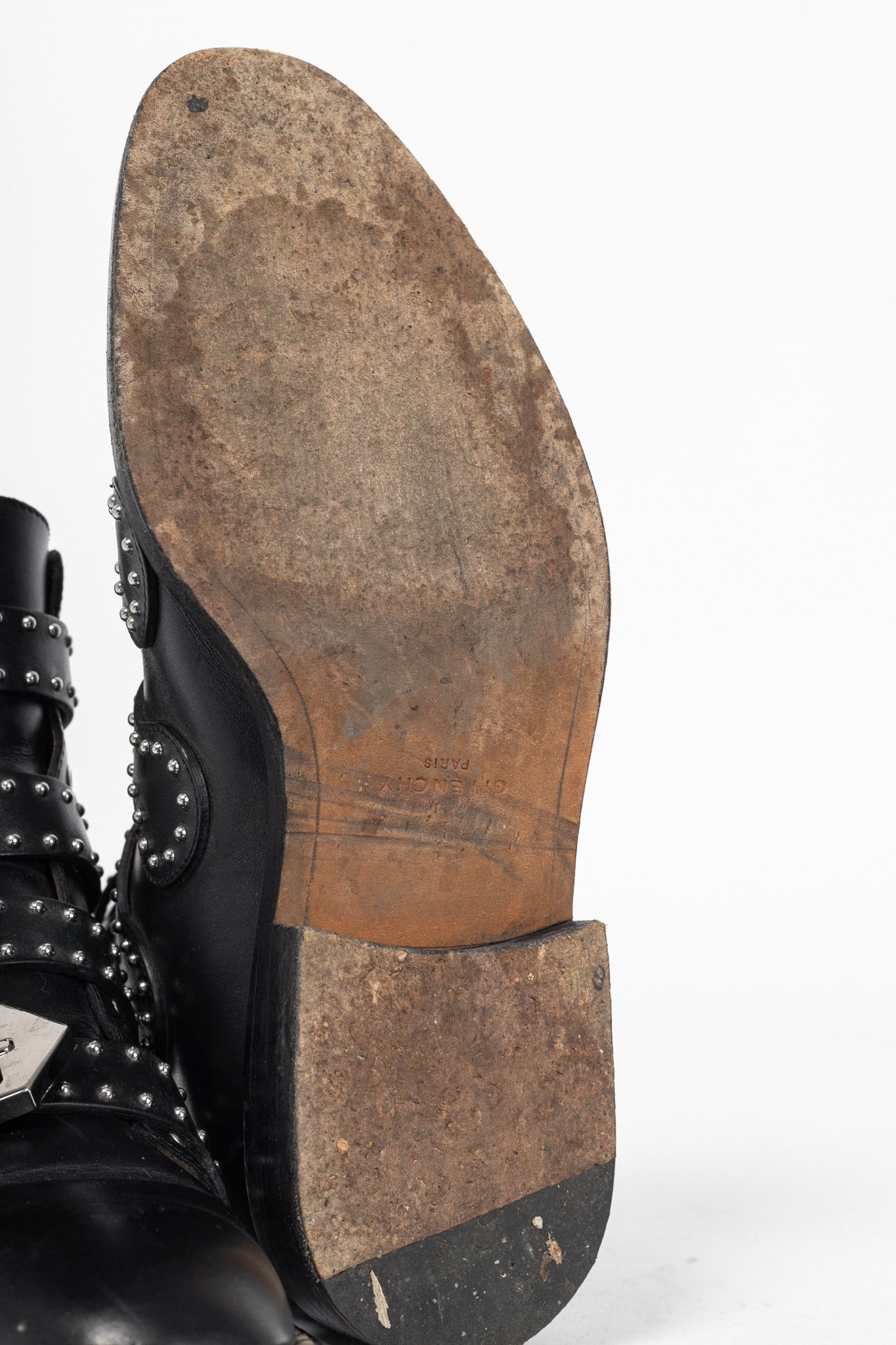 Givenchy Givenchy Elegant Prue Noir Studded Buckle Ankle Boots Size US 5.5 / IT 35.5 - 5 Thumbnail