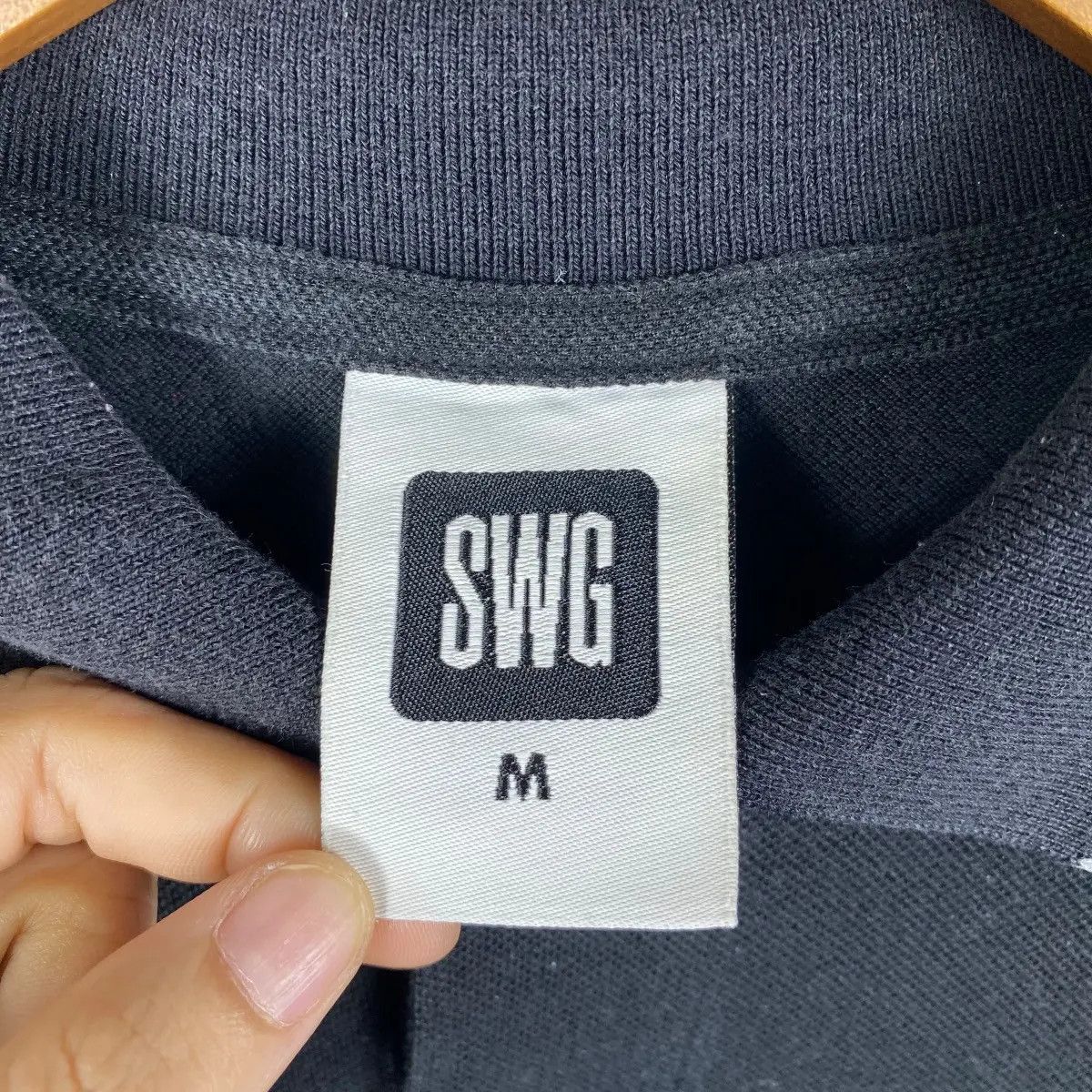 Japanese Brand Japanese Brand SWAGGER Small Embroidery Logo Polo Shirt Size US M / EU 48-50 / 2 - 5 Thumbnail