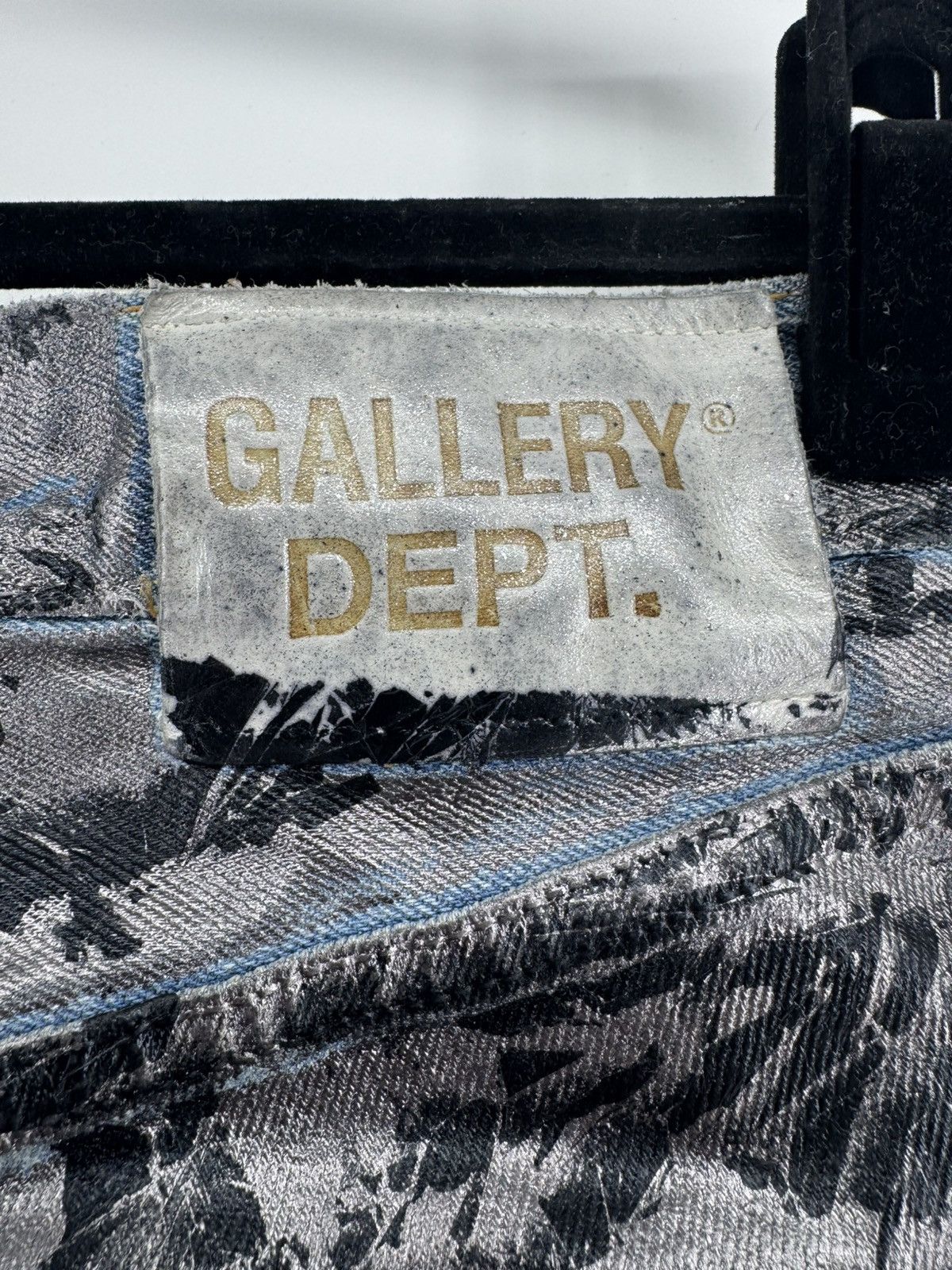 Gallery Dept. Gallery Dept Analog 5001 Metallic Jeans 33/31. Size US 33 - 6 Thumbnail