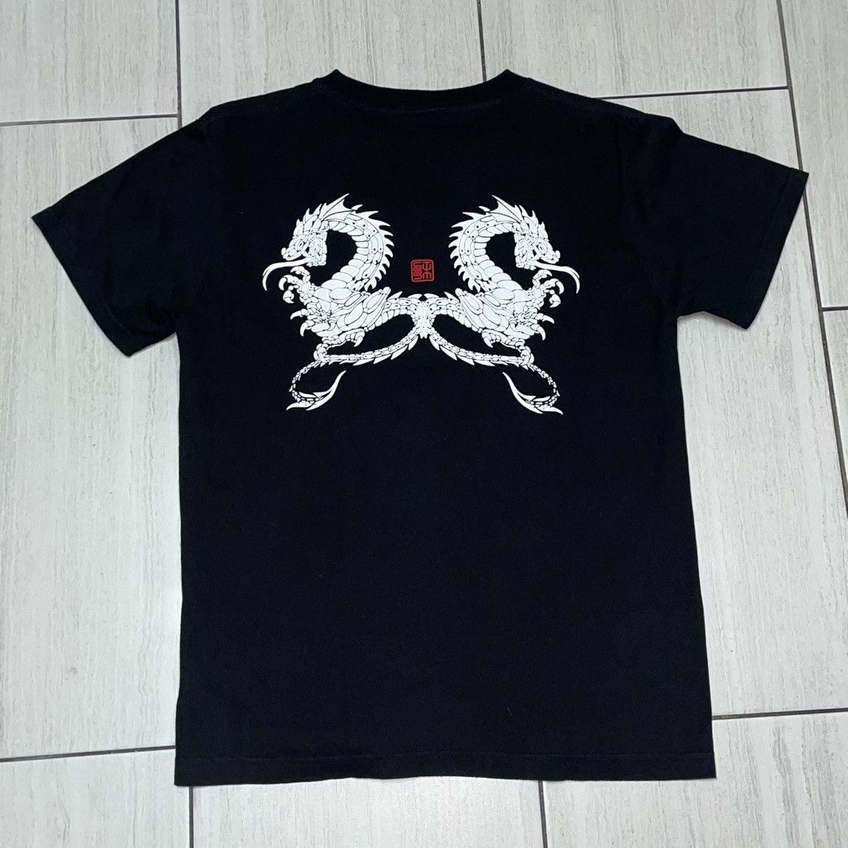Stussy × Vintage Stussy Outdoors Y2K Dragon T-shirt Size US M / EU 48-50 / 2 - 1 Thumbnail