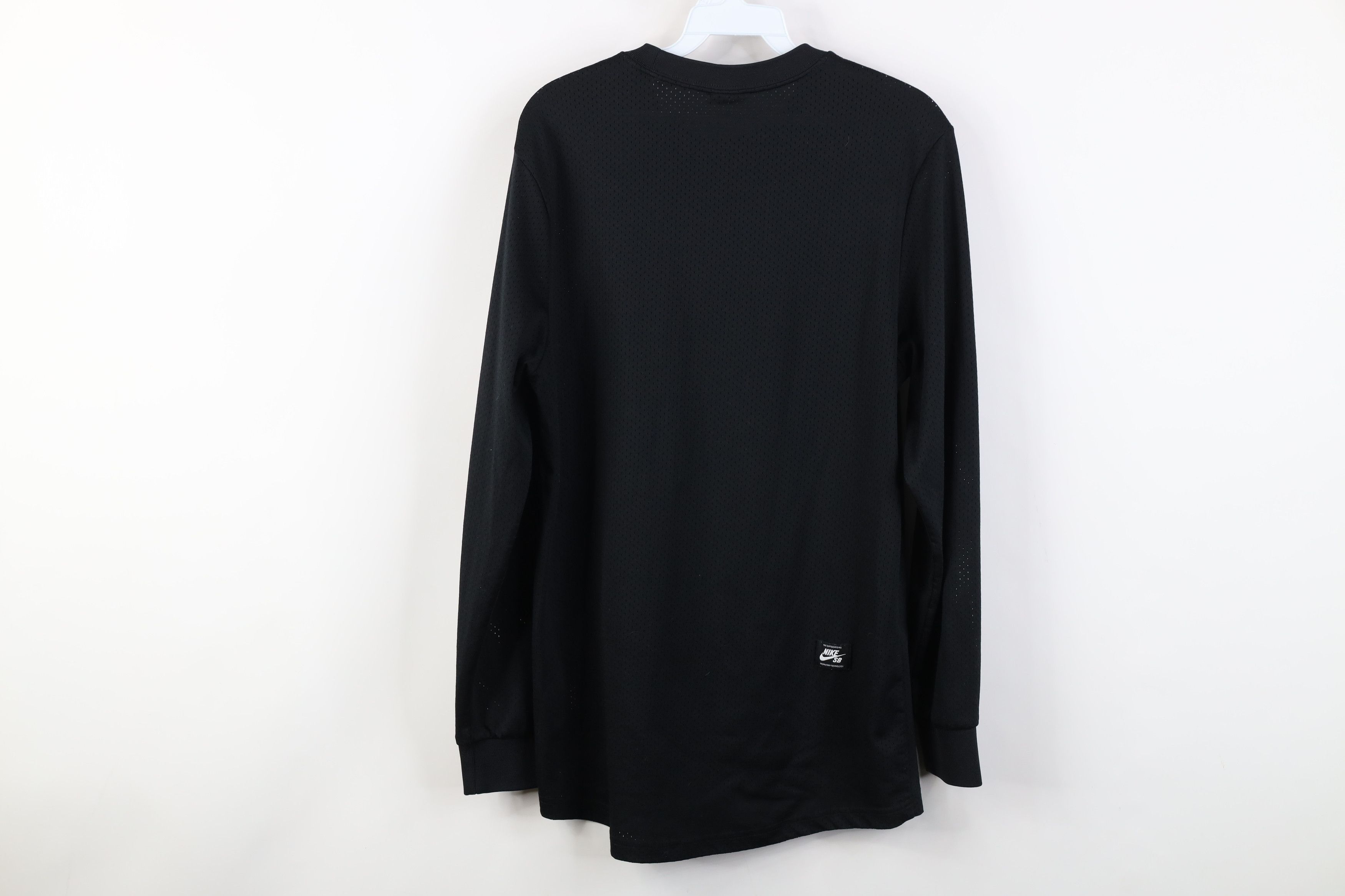 Nike Nike SB Rainbow Swoosh Mesh Jersey Long Sleeve T-Shirt Size US S / EU 44-46 / 1 - 10 Thumbnail