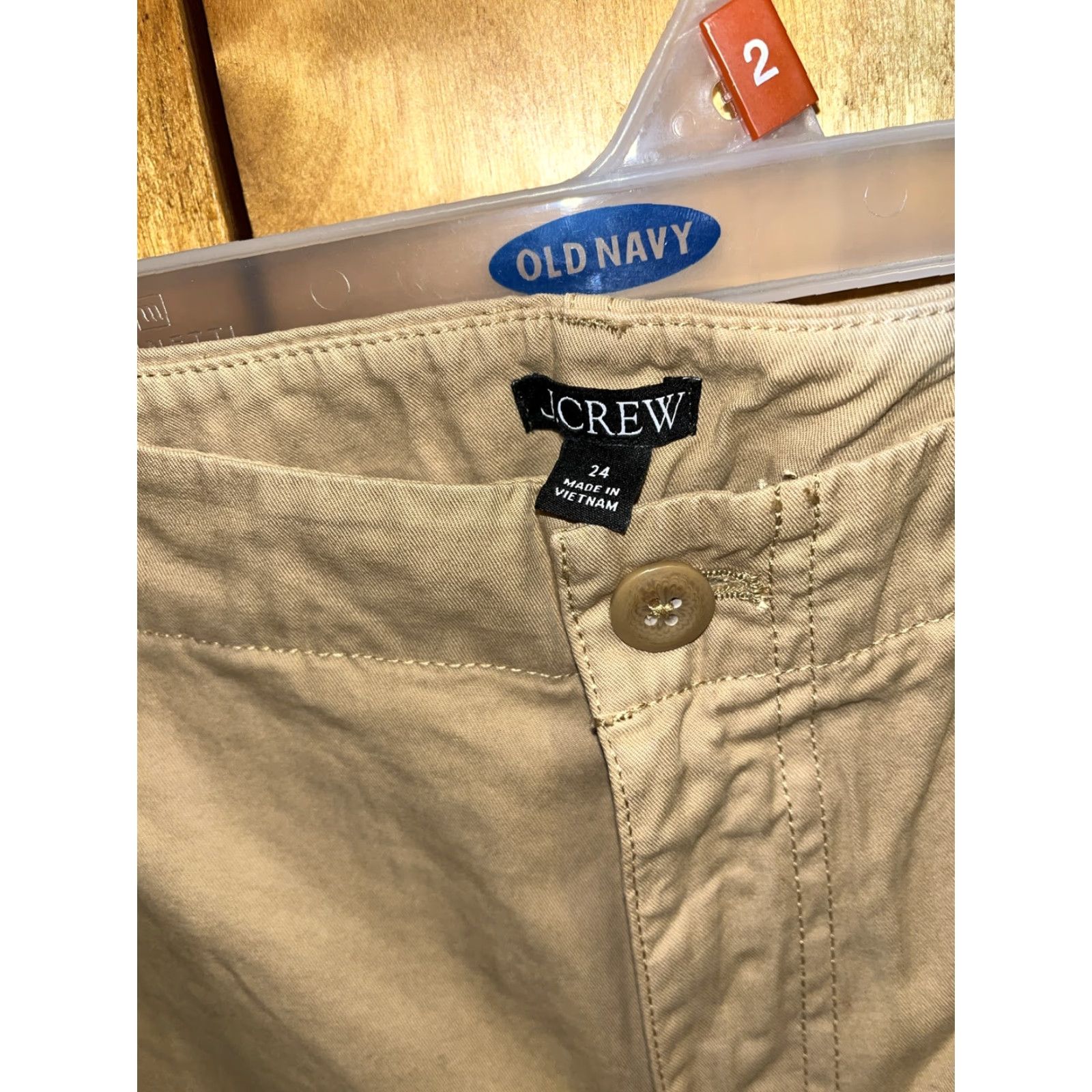 J.Crew J.CREW Women's Wide Leg Dress Pants Size 24 Brown Flat Front Belt Loops Casual Workwear Size 42" / US 20 - 3 Thumbnail