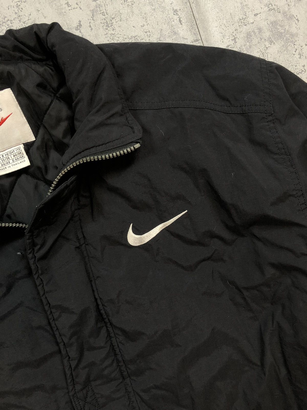 Nike × Vintage 90’s NIKE RETRO RARE BIG SWOOSH LOGO Y2K DOWN PUFFER JACKET Size US S / EU 44-46 / 1 - 4 Thumbnail