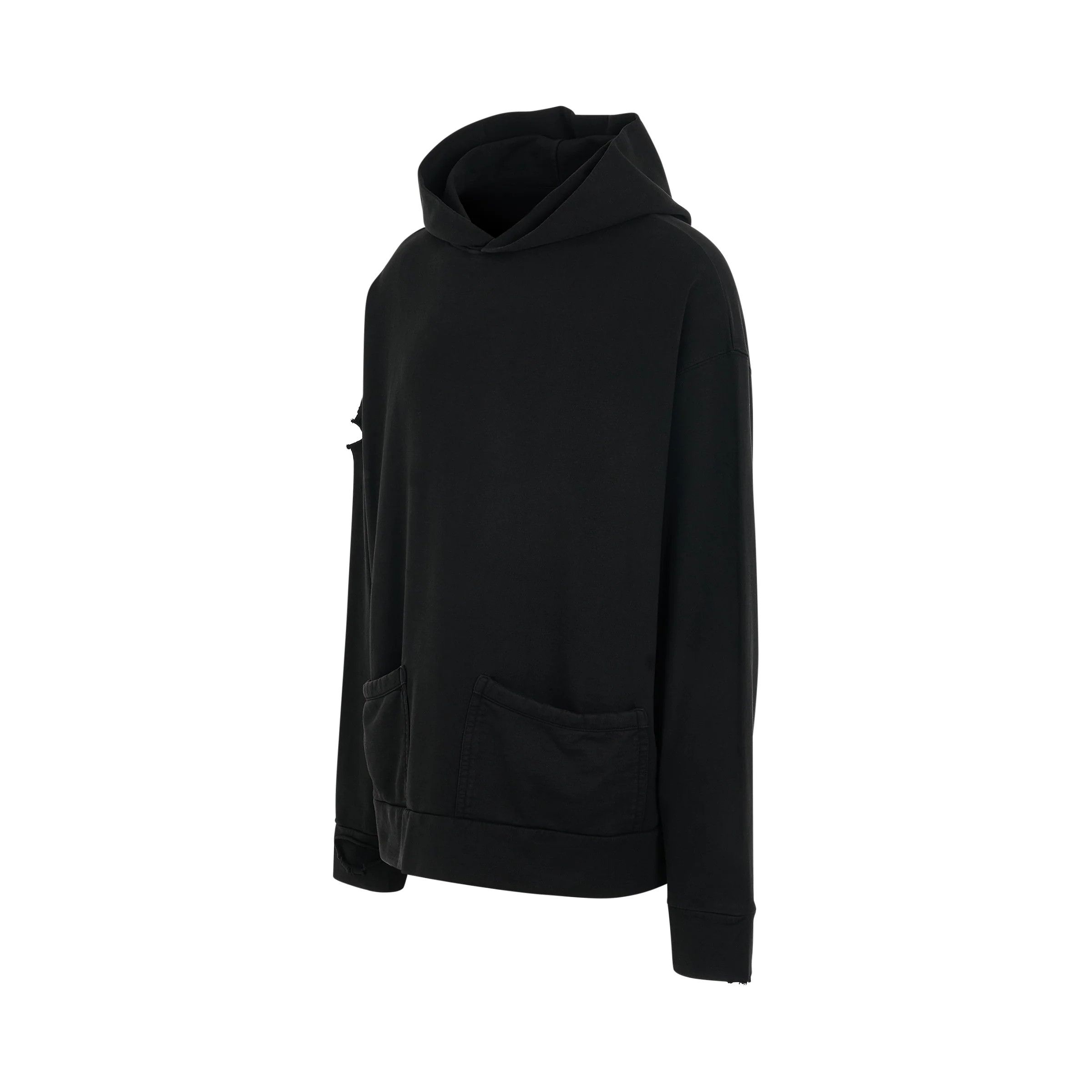 WE11DONE o1mris0824 Vintage Pocke Hoodie in Black Size US L / EU 52-54 / 3 - 2 Thumbnail