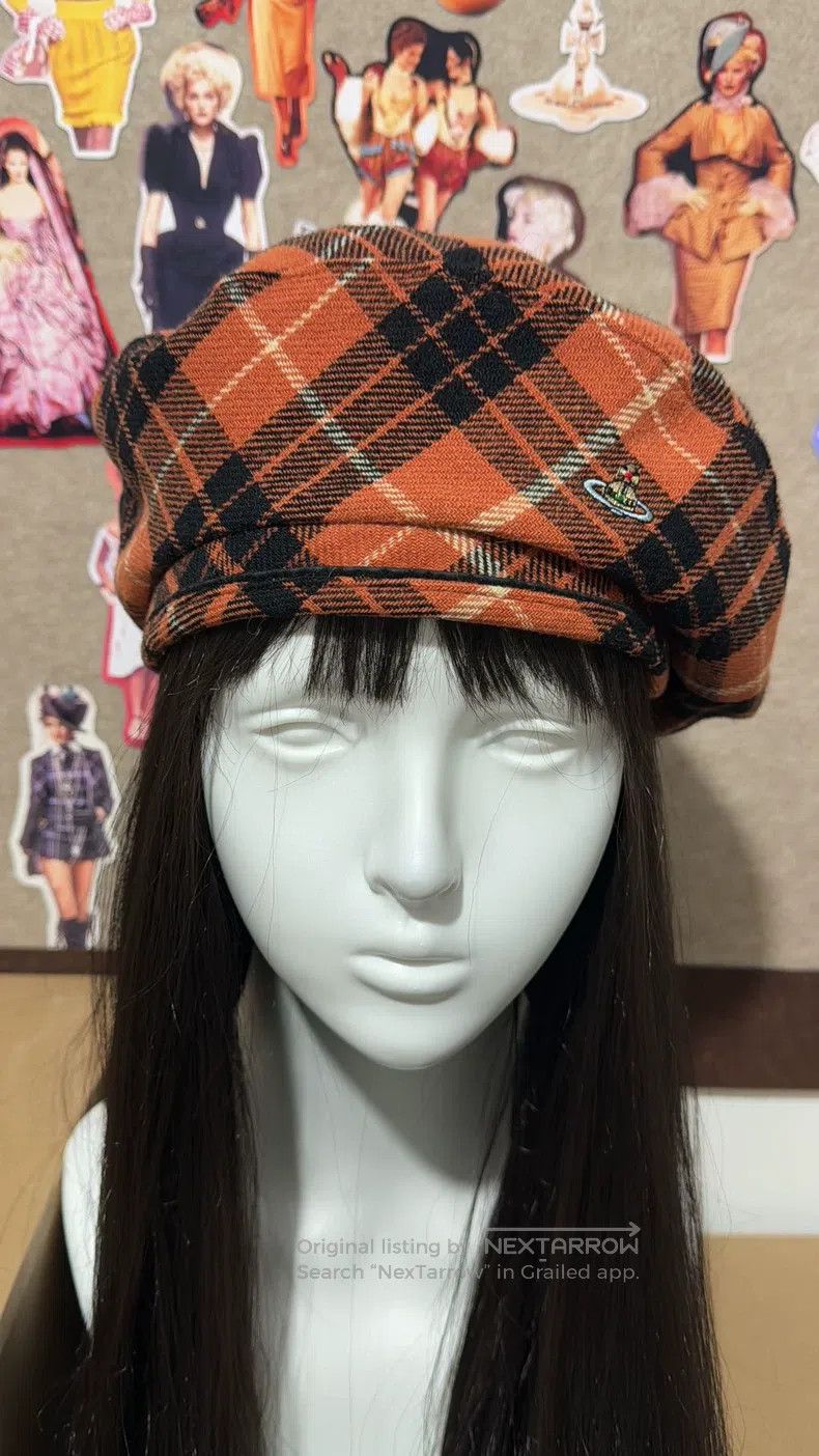 Vivienne Westwood Vivienne Westwood Orange Beret Size ONE SIZE - 2 Thumbnail