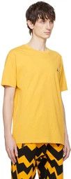 Vivienne Westwood o1y0525 Logo T-Shirt in Yellow Size US XS / EU 42 / 0 - 2 Thumbnail