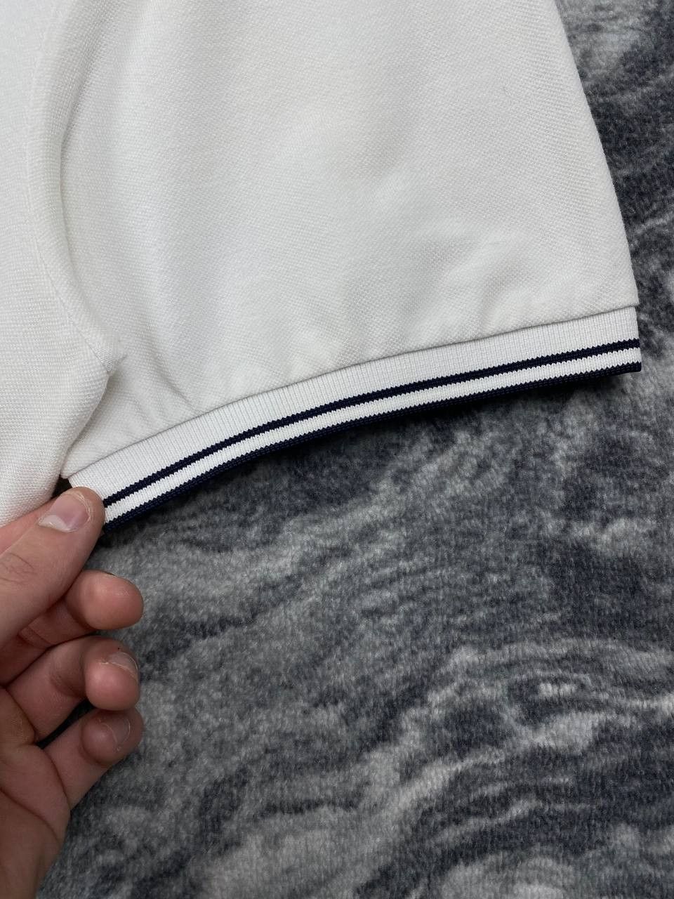 Stone Island Stone Island Polo Shirt Patch Program Men Size 2XL White Size US XXL / EU 58 / 5 - 5 Thumbnail