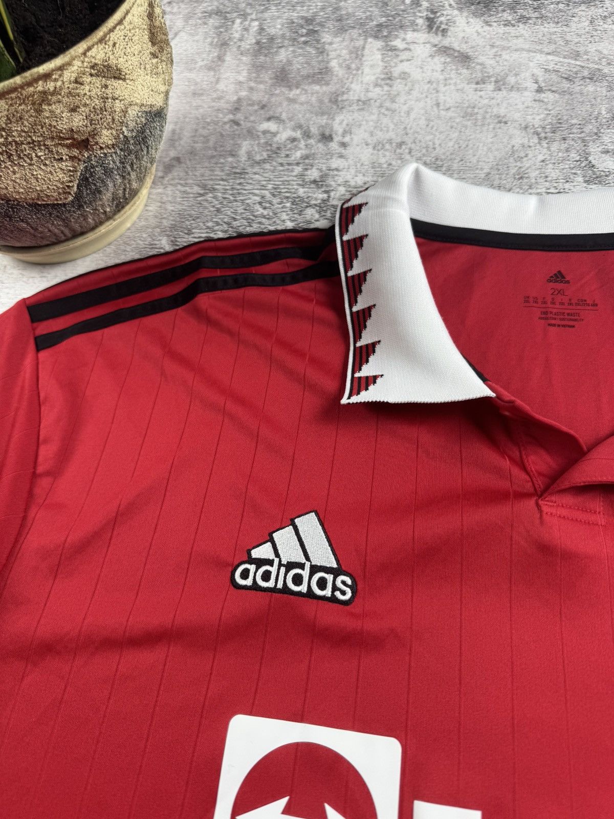Adidas Manchester United 2022/2023 Football Shirt Jersey Kit Size US XXL / EU 58 / 5 - 9 Thumbnail