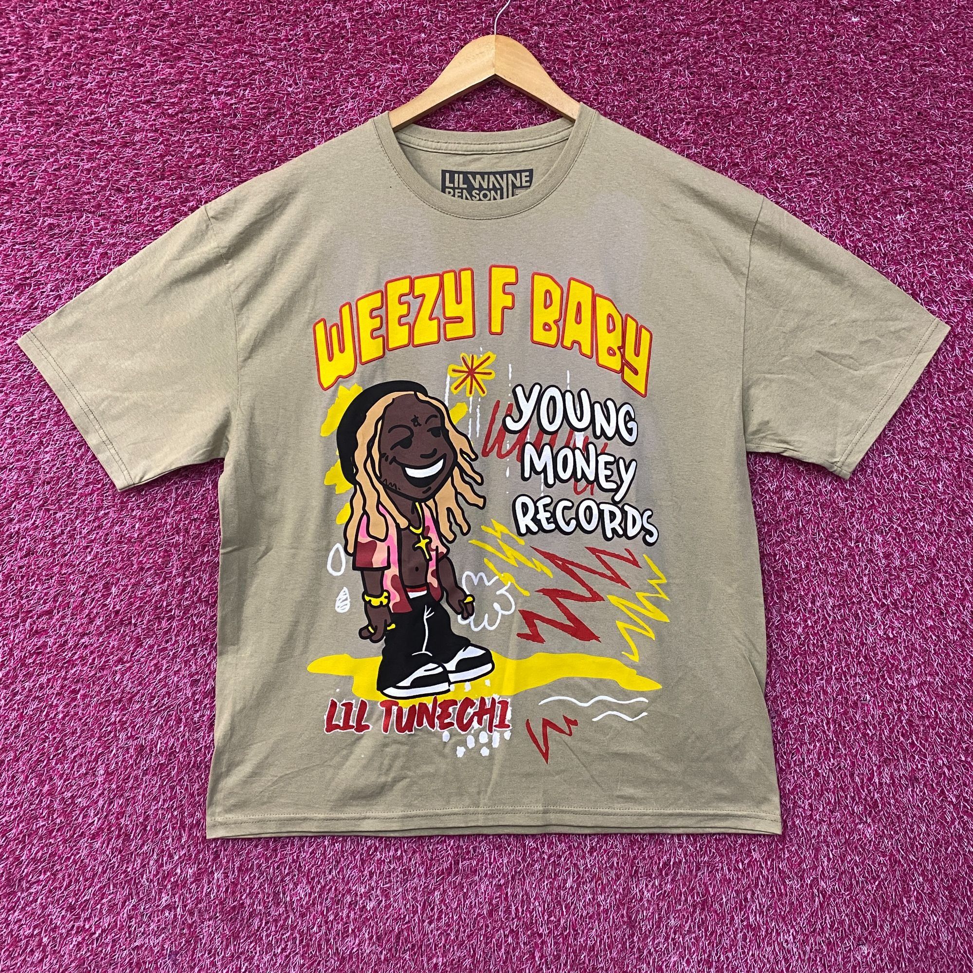 Lil Wayne Lil Wayne Real G's Weezy F Baby Young Money Records T-Shirt |  Grailed, image size:2000x2000