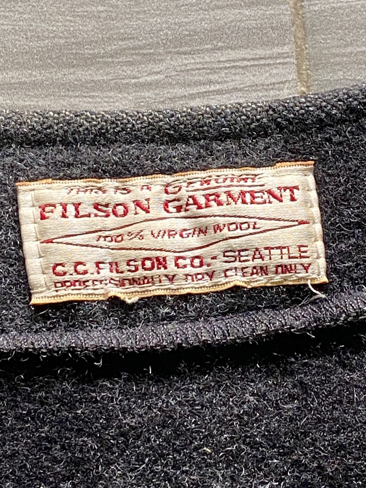 Filson Vtg Filson Garment Wool Vest Jacket Mackinaw Style Size US M / EU 48-50 / 2 - 6 Thumbnail