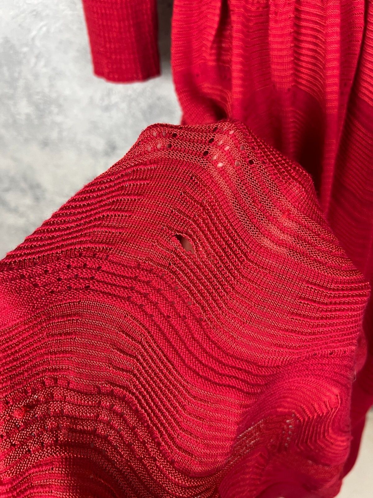 Missoni Missoni Dress Women's Size 48 Red Long Sleeve ` Size XL / US 12-14 / IT 48-50 - 12 Thumbnail
