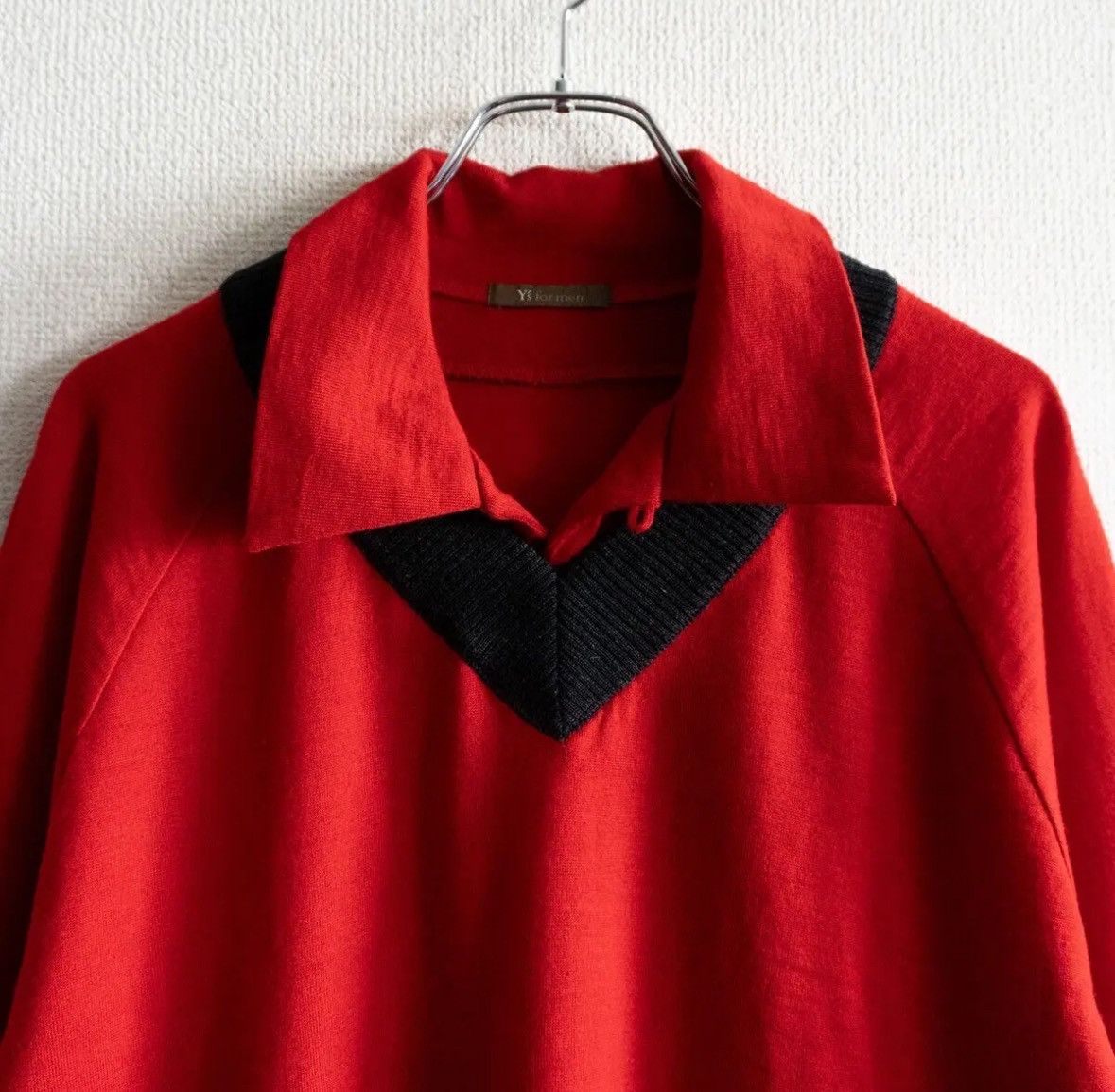 Yohji Yamamoto Yohji Yamamoto 1990s WOOL KNIT SHIRT Size US M / EU 48-50 / 2 - 5 Thumbnail