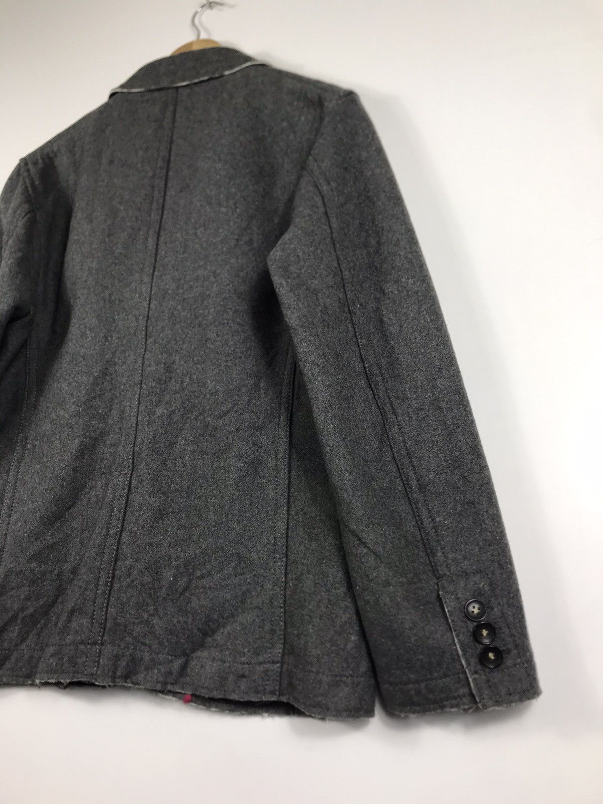Comme Ca Ism × Japanese Brand 🌟Nice Design Comme Ca Ism Wool Single Breast Coat Jacket Size US L / EU 52-54 / 3 - 15 Thumbnail