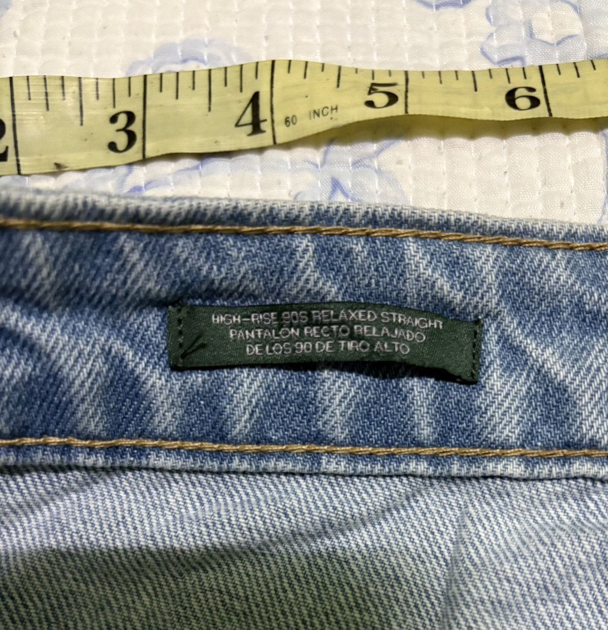 Other Wild Fable High Rise Relaxed Straight Streetwear Denim Size US 31 - 15 Thumbnail